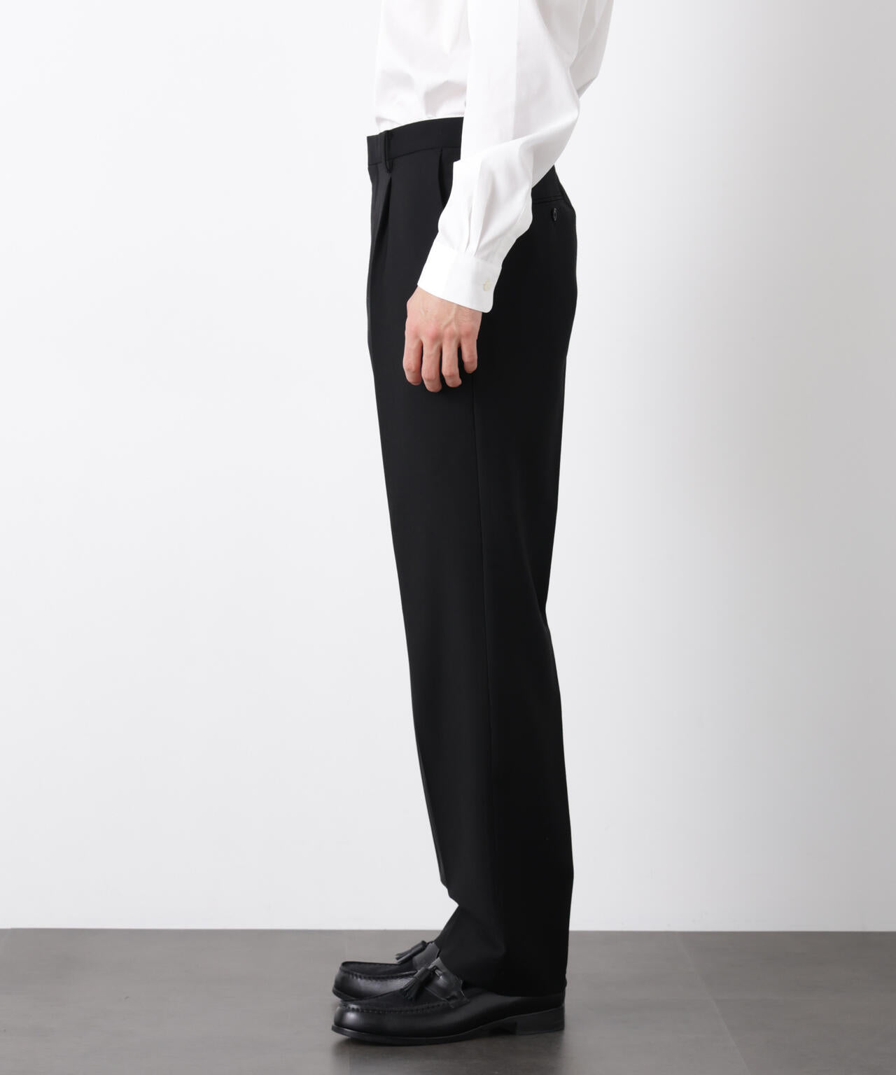 ｢Damerino Formal｣ ブラックフォーマルオールシーズンパンツ(セットアップ可) 6686129205