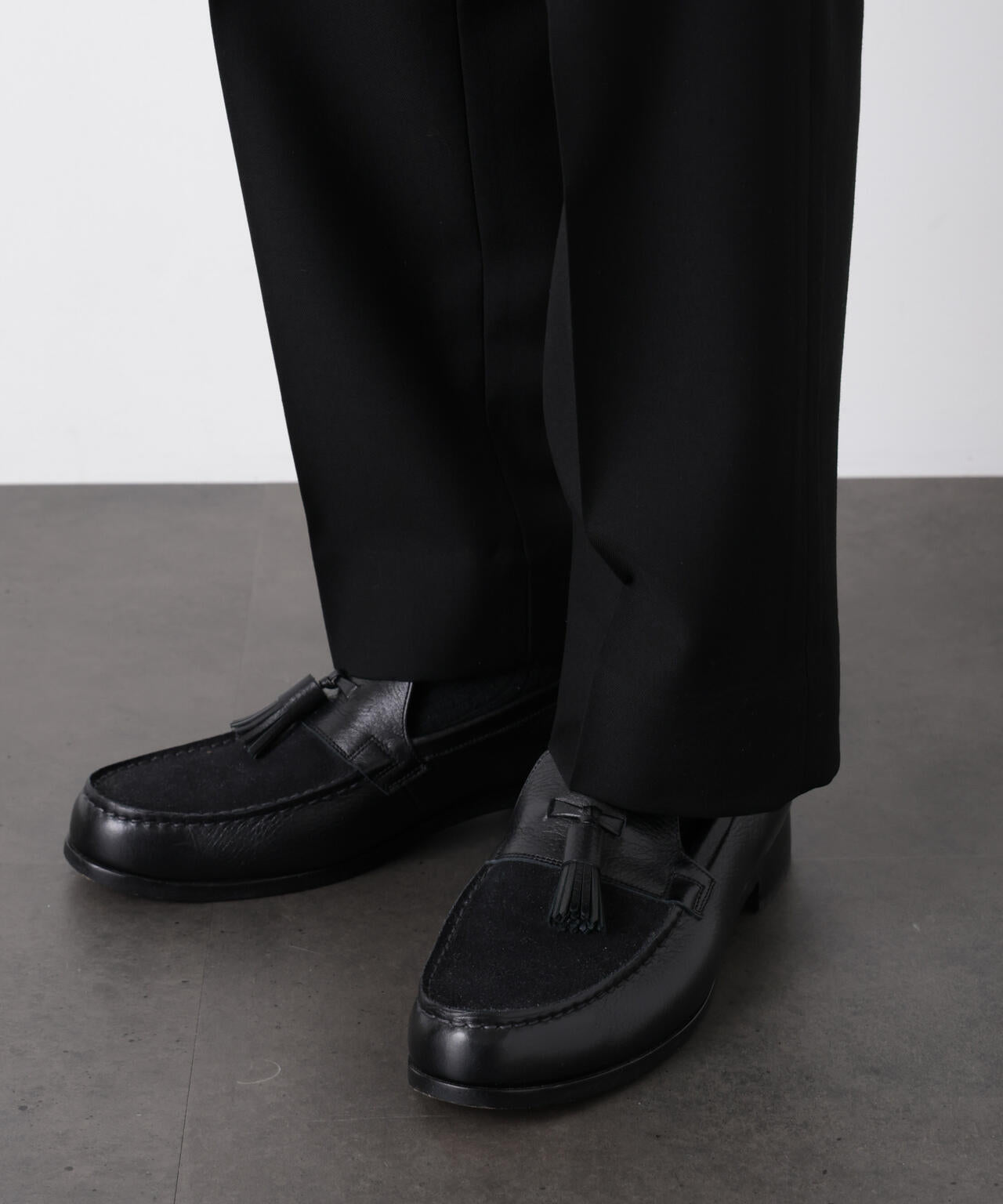 ｢Damerino Formal｣ ブラックフォーマルオールシーズンパンツ(セットアップ可) 6686129205