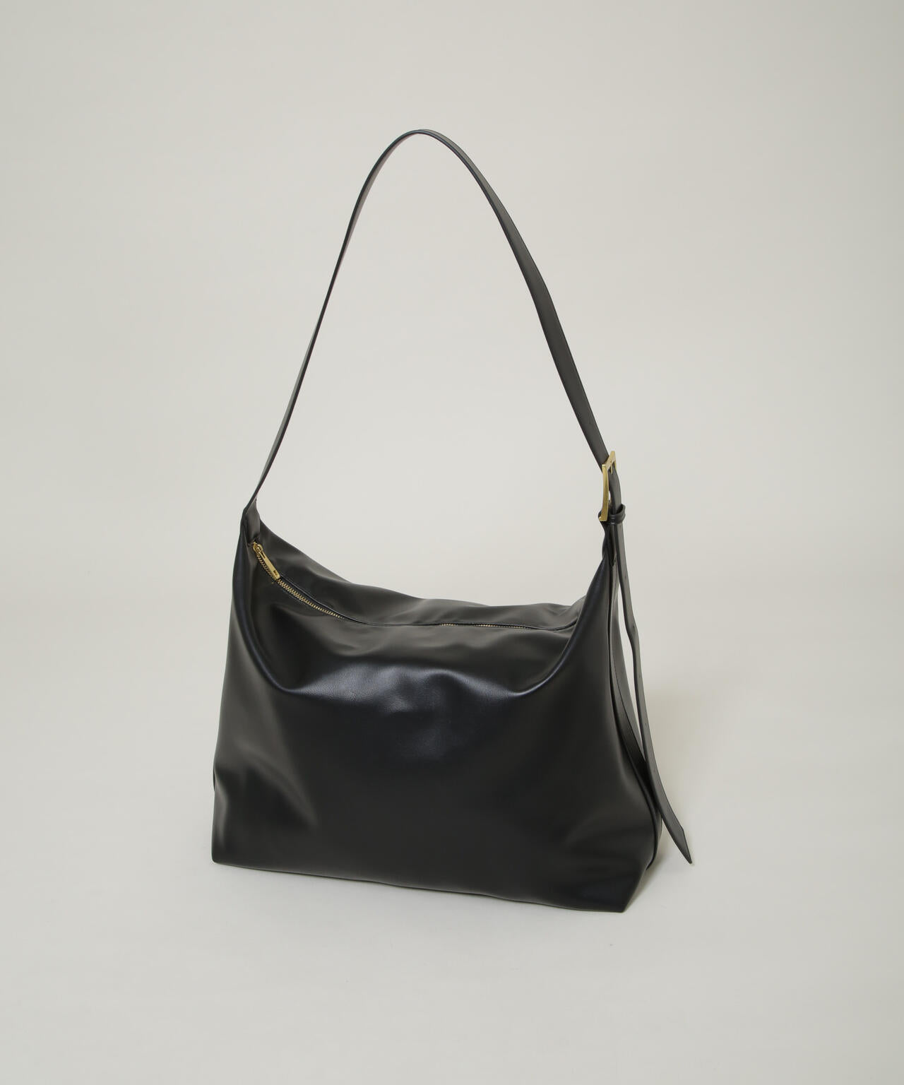 ｢WARP PRINT｣ ライニング フェイクレザーショルダー