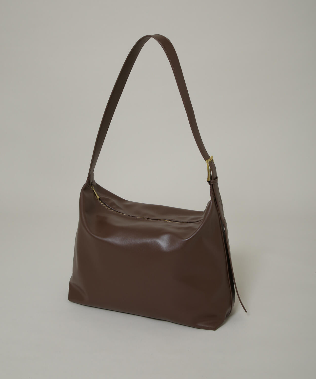 ｢WARP PRINT｣ ライニング フェイクレザーショルダー