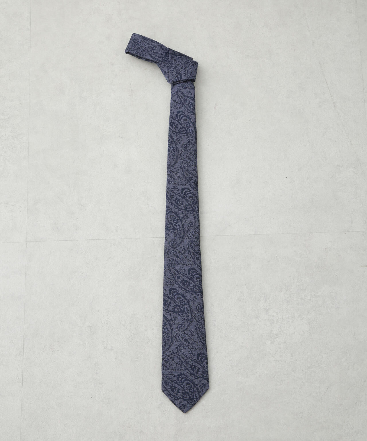 京都西陣ウォッシャブルシャドーペイズリーネクタイ2
