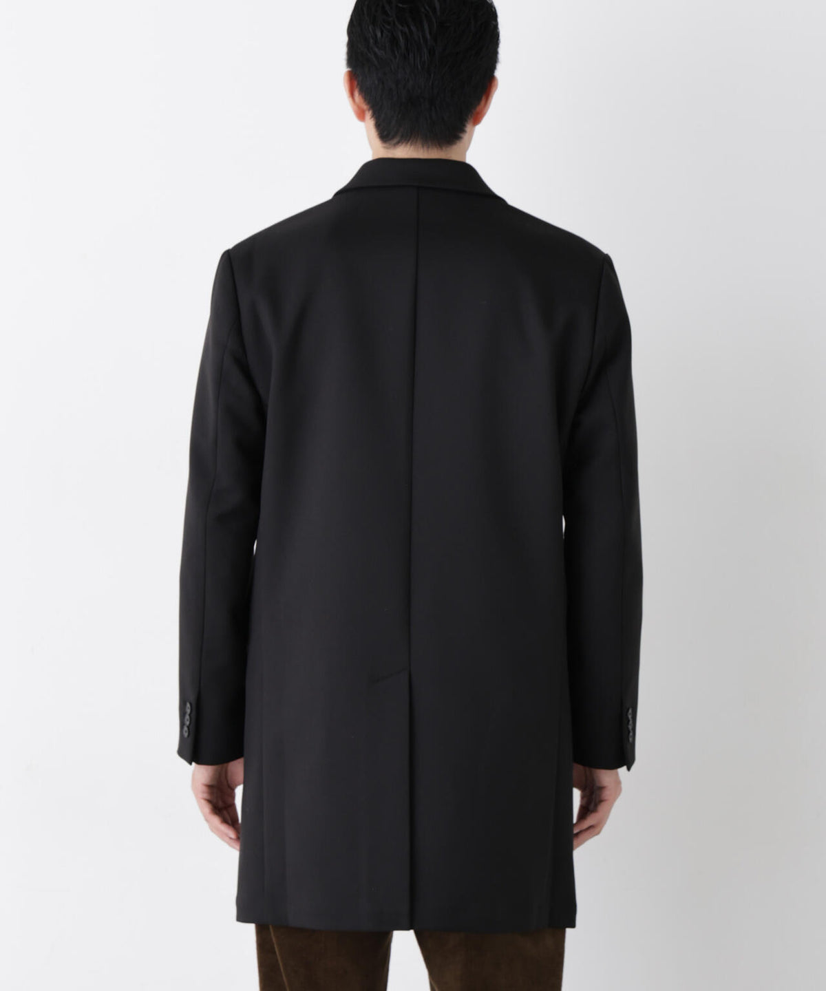 DOWN FABRIC チェスターフィールドコート 6686211207
