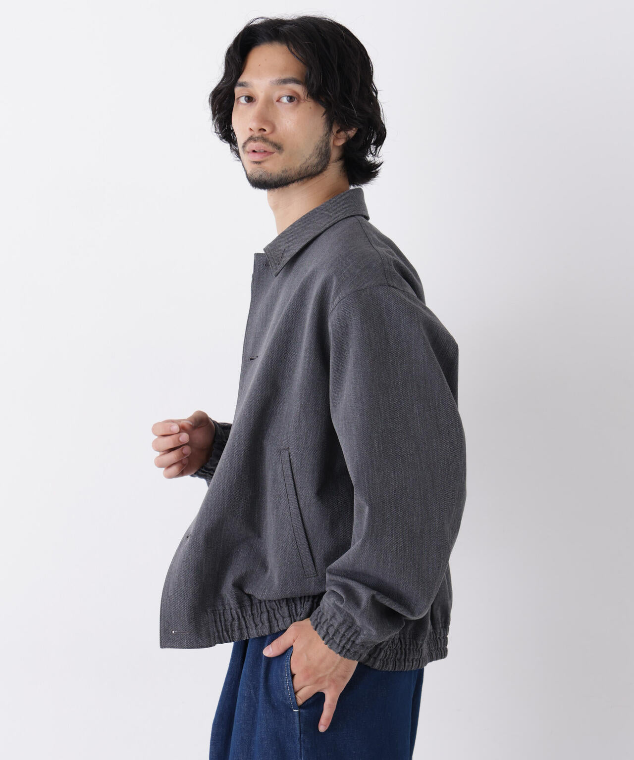 ｢DELEGANT｣ クロップドコーチジャケット（セットアップ可） 6686212203