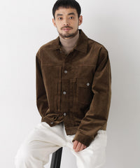STRETCH CORDUROY トラッカージャケット(セットアップ可)
