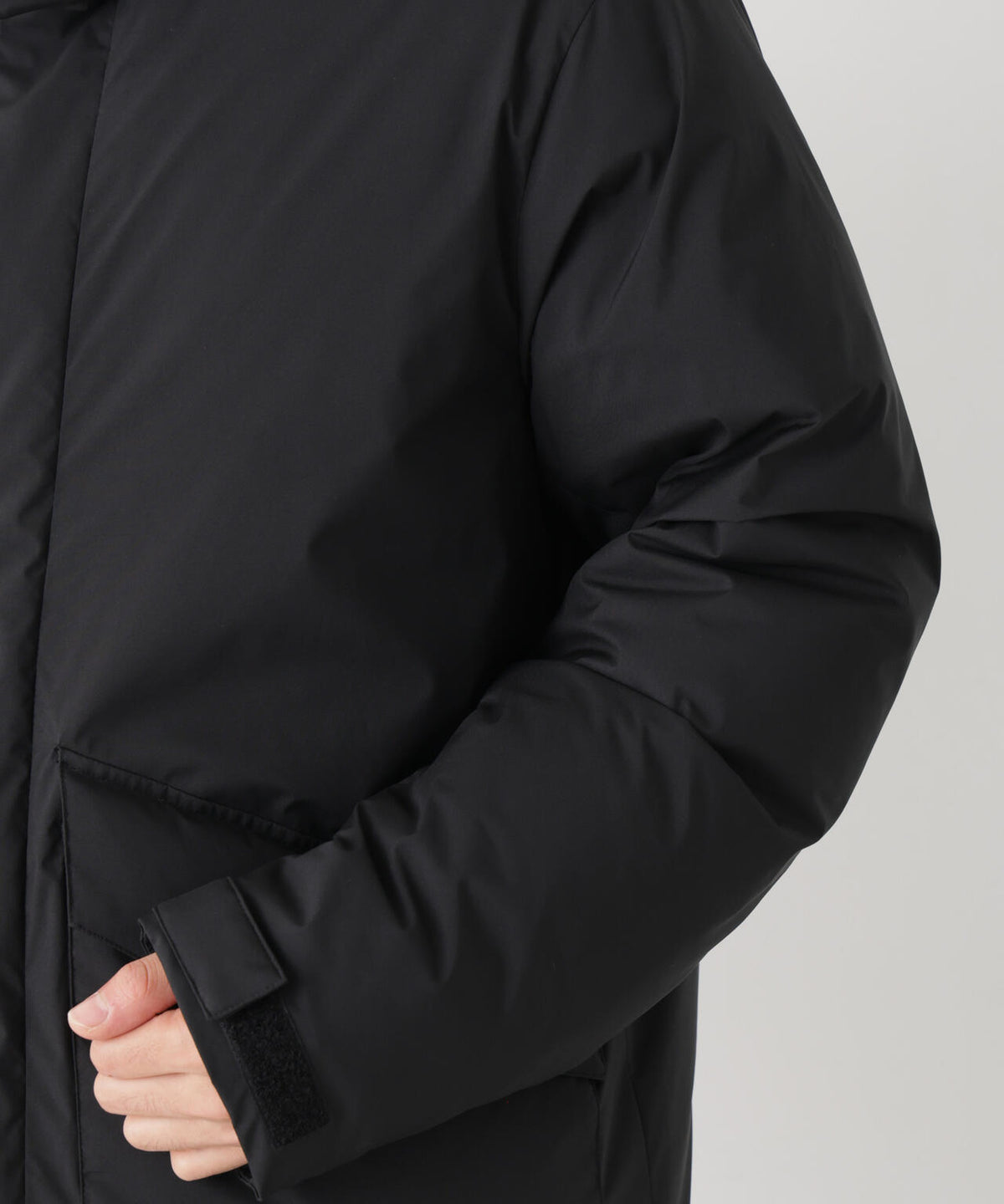ALLIED FEATHER＋DOWN ショートダウン フード脱着/撥水 6686214201