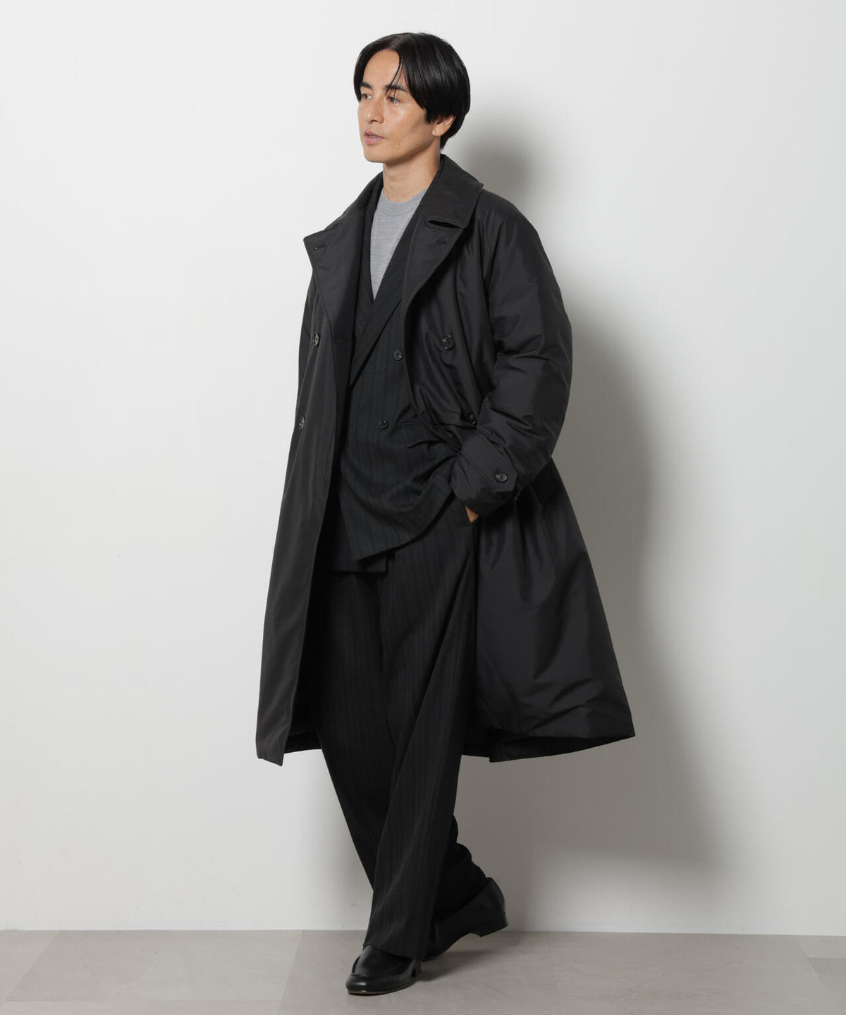 ｢ASSEMBLANC｣ ｢西川ダウン(R)｣ トレンチコート 6686214212