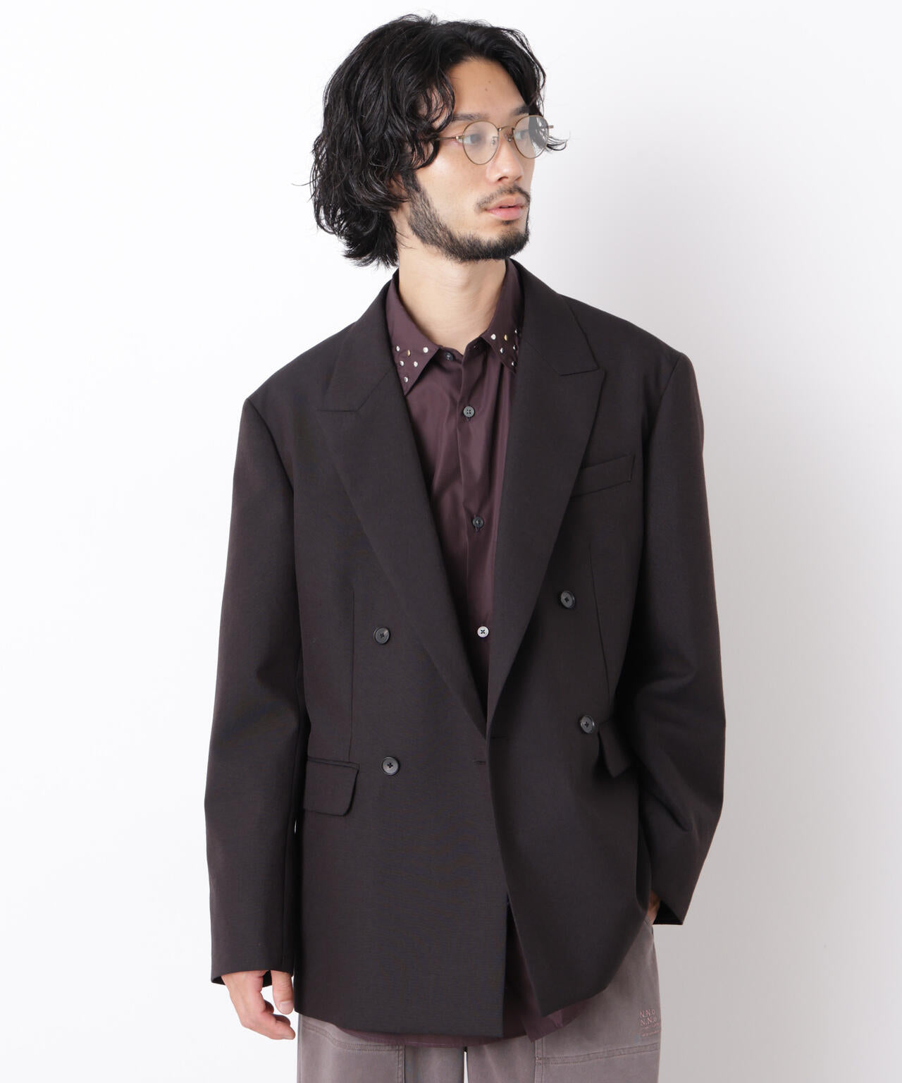 181cm　B:75 W:73 H:90 着用サイズ：L