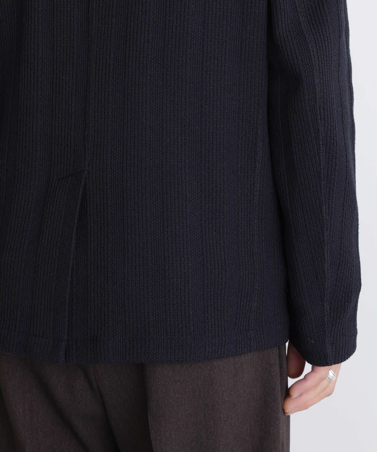 【大人気セットアップ】｢DamerinoJacket｣TEXBRID(R) リンクスストライプジャージージャケット 6686216202