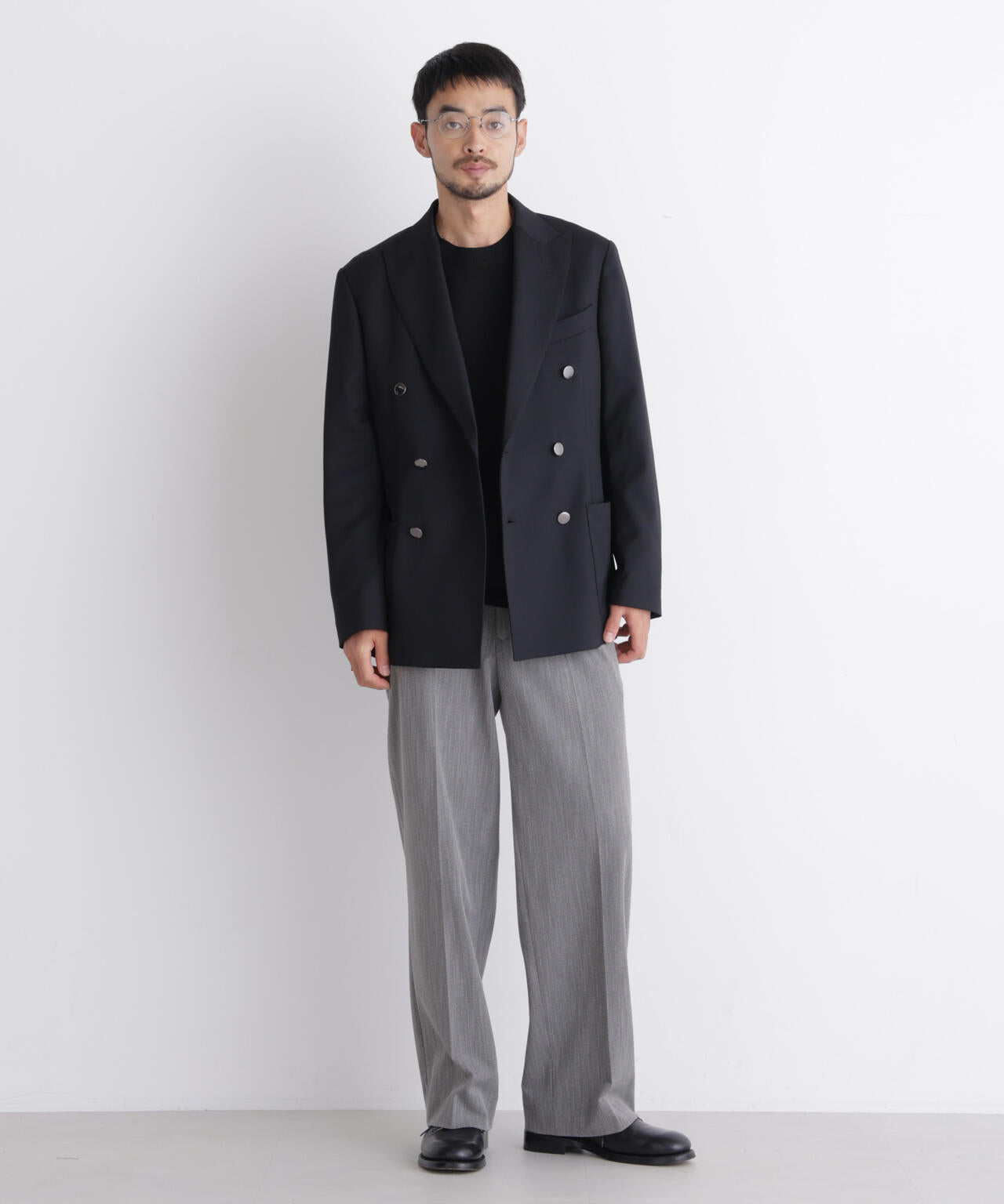 「DamerinoJacket」TWオールシーズンドビーダブルブレストブレザー 6686216203