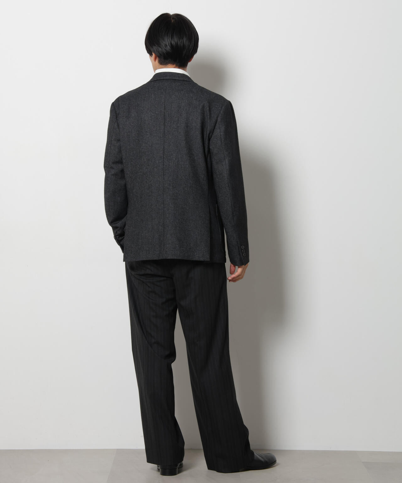 ｢DamerinoJacket｣ カシミヤミックスウォッシャブルツイードジャケット 6686216205