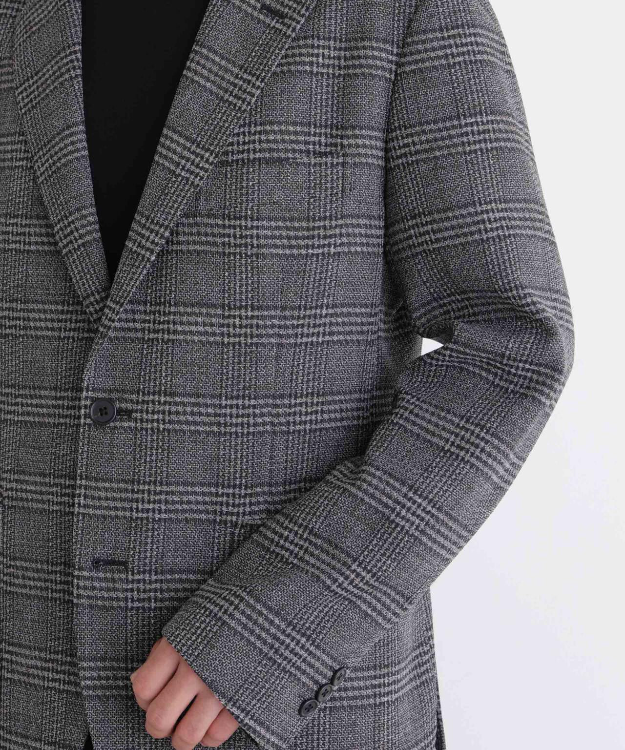 「DamerinoJacket」LANATEC(R) グレンチェックツイードジャケット 6686216206