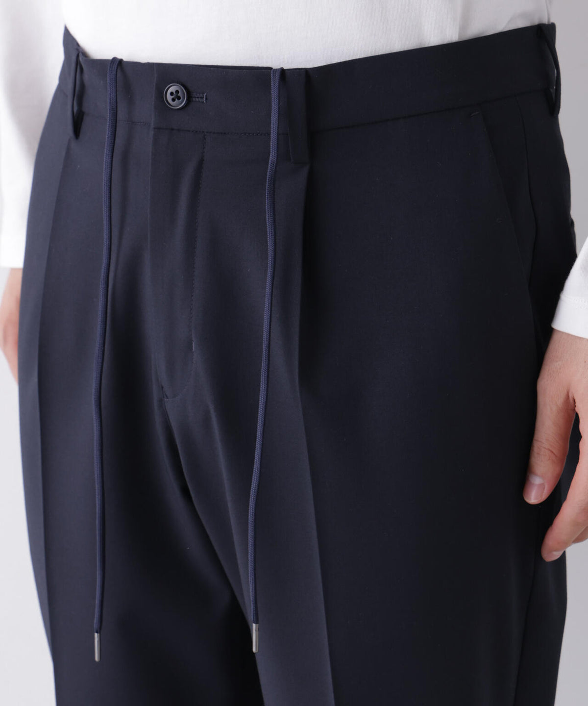 【ストレッチ/マシンウォッシャブル】「Damerino」ウールライクトロストレッチセットアップ/WASHABLE 6686218201