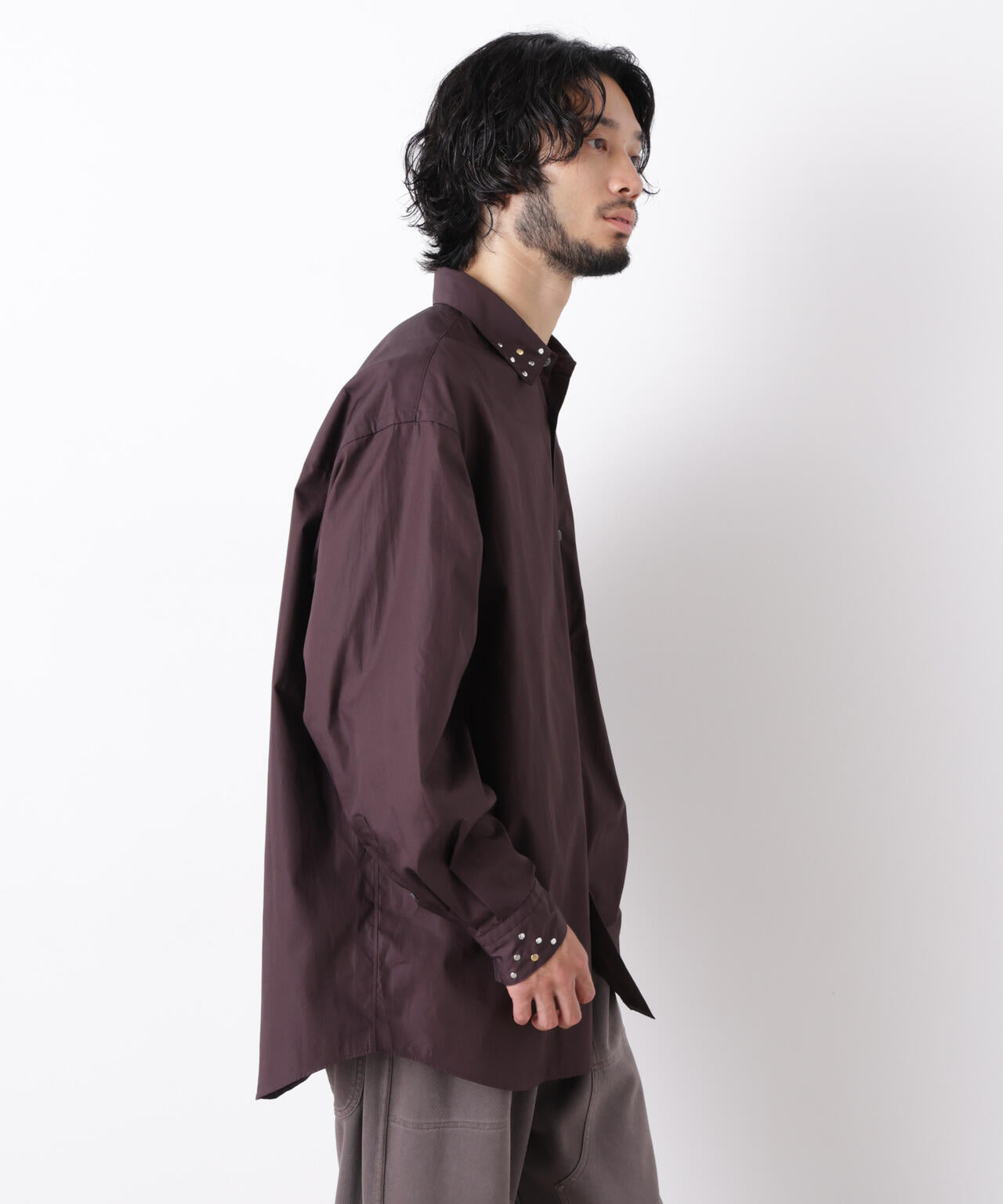 ｢ASSEMBLANC｣ スタッズシャツ 6686220202