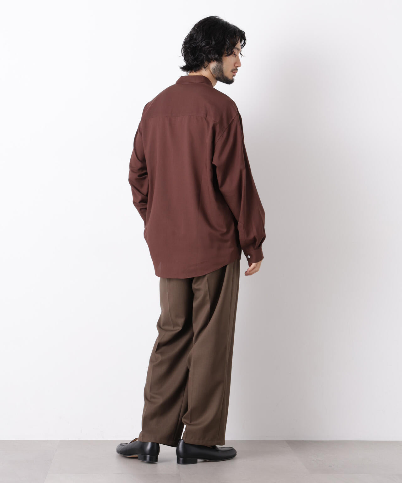 ｢OtoNANO｣LIM-BRESS ワイドシャツ 長袖 6686220207
