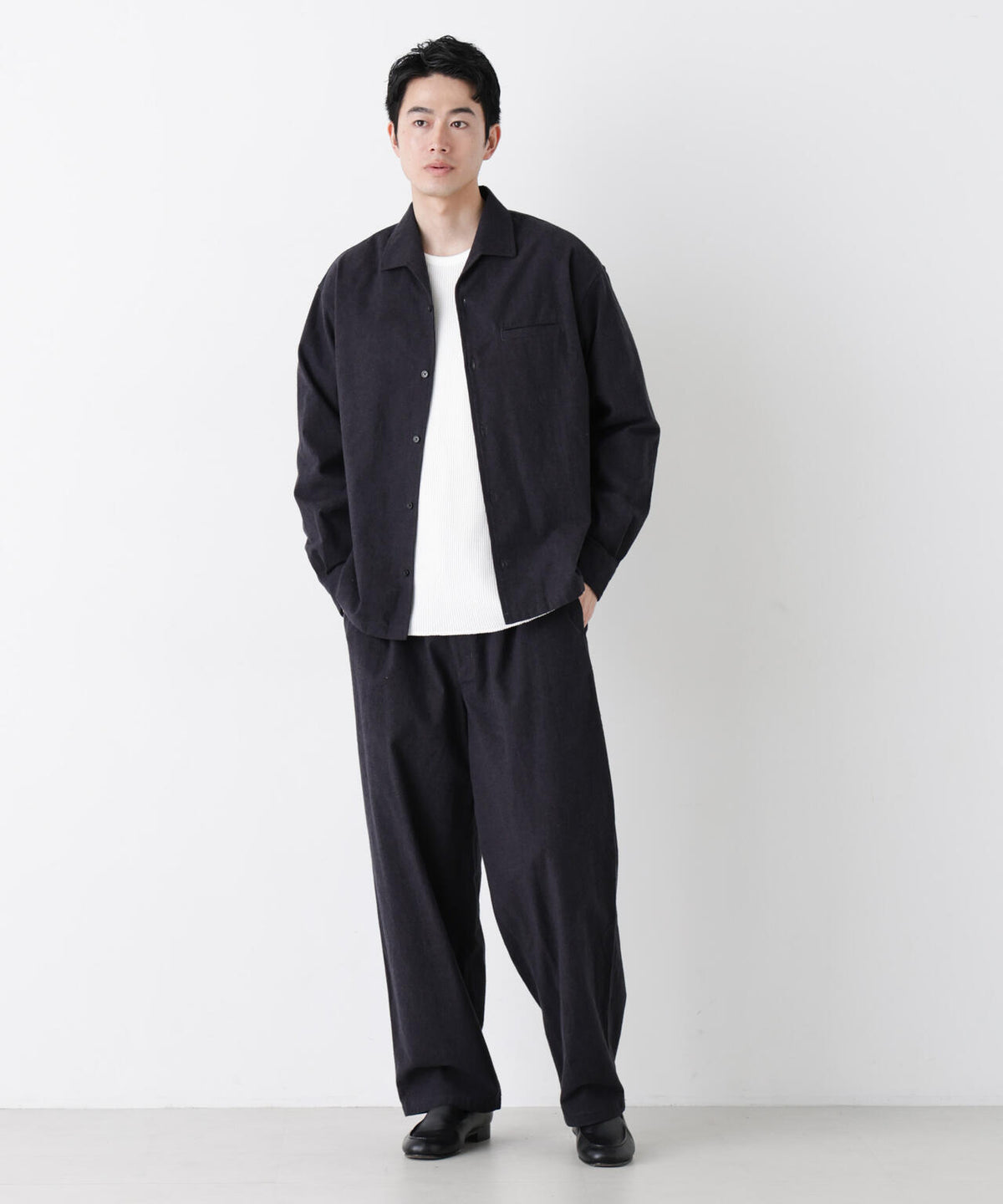 ソフトフランネルシャツ 6686220216