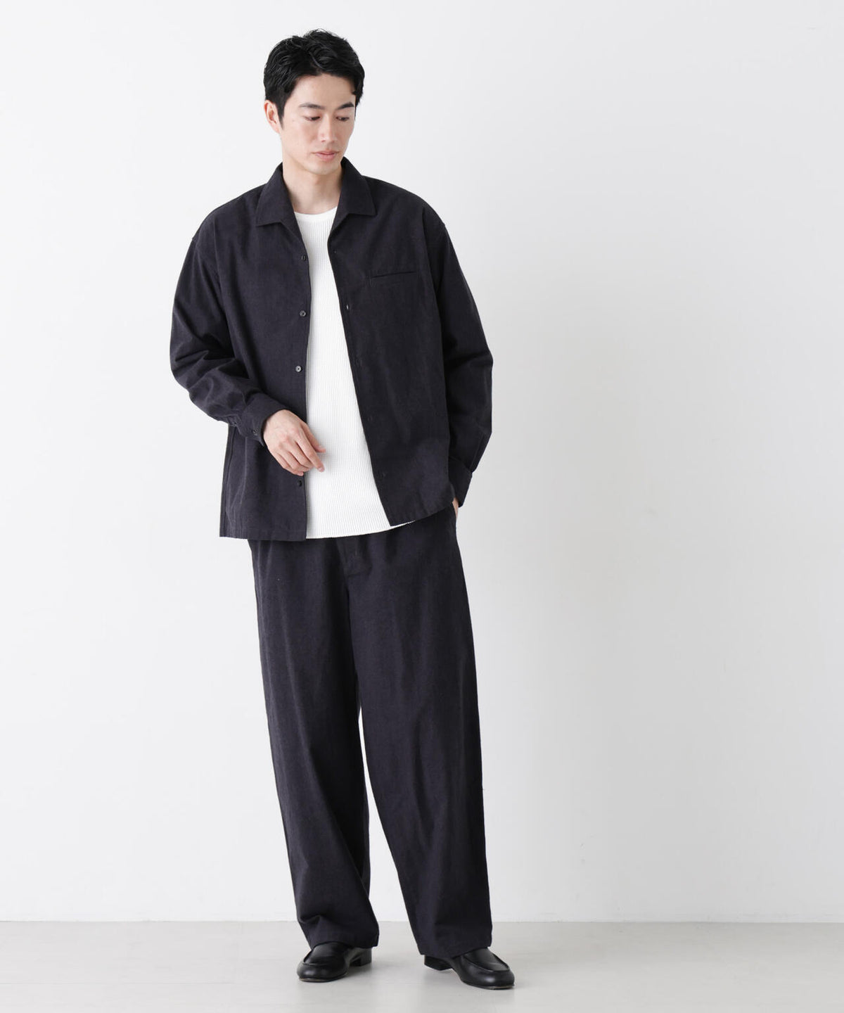 ソフトフランネルシャツ 6686220216