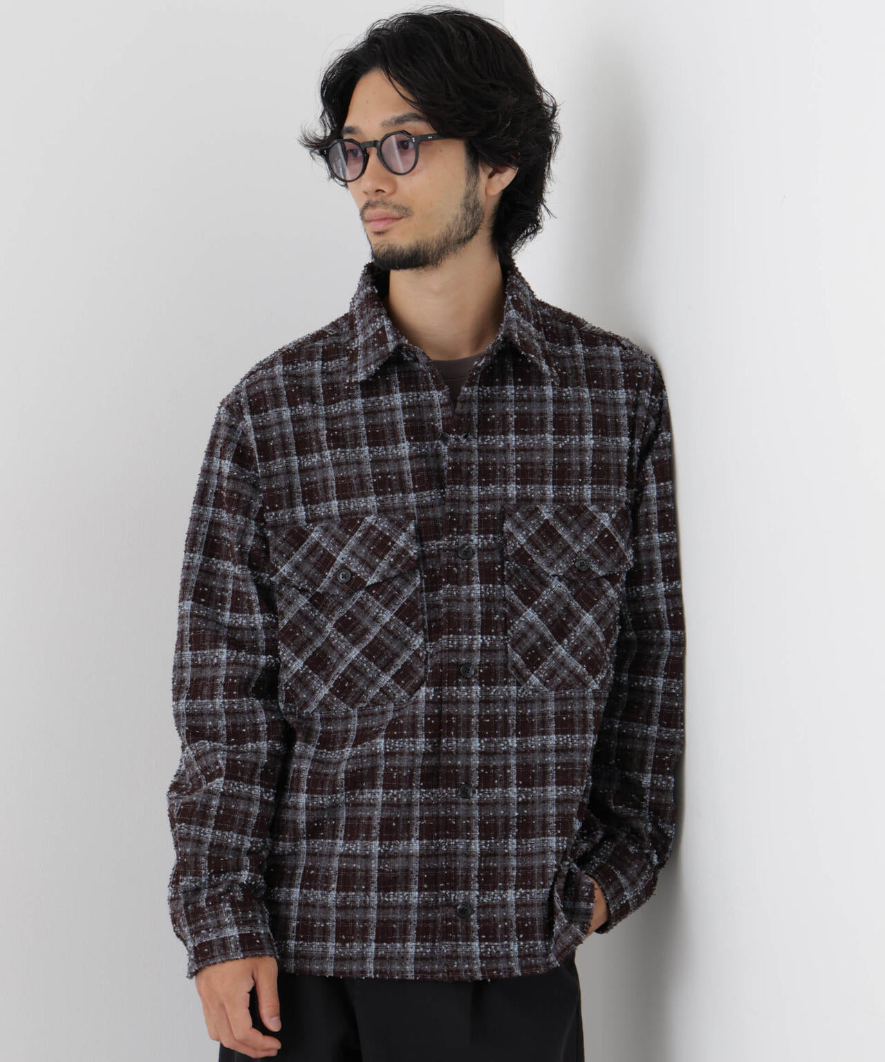 グレインネップCPOシャツ 6686220218