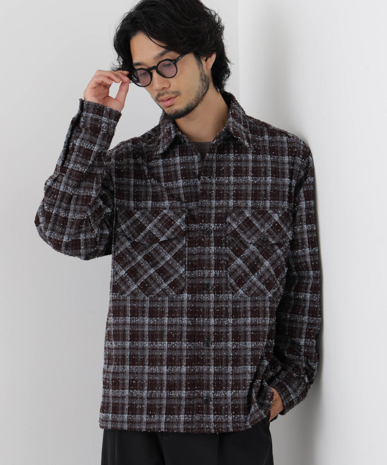 181cm　B:75 W:73 H:90 着用サイズ：L