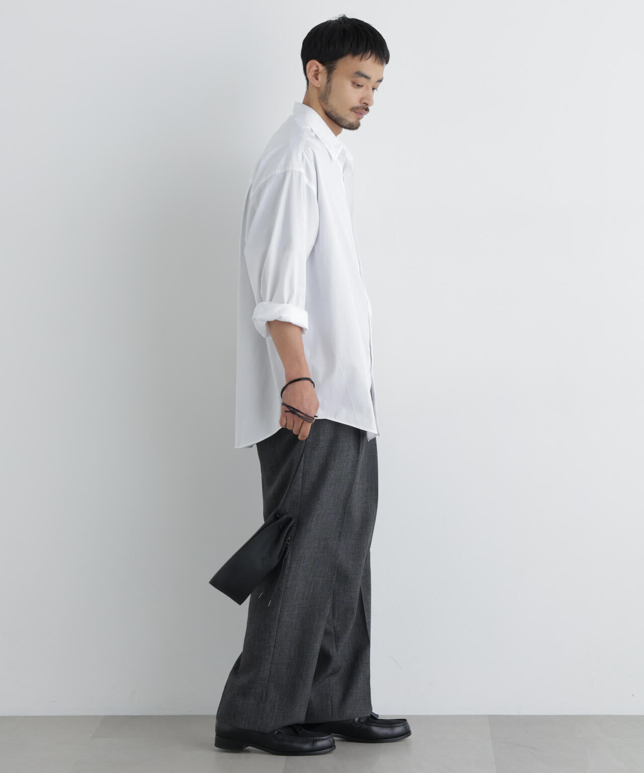 「OtoNANO｣×SAVIGNAC レタードワイドシャツ 6686220220