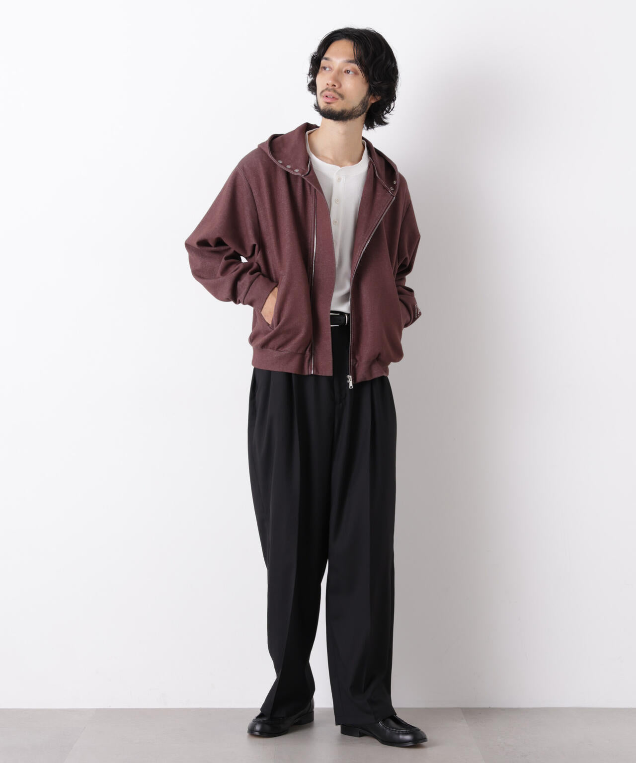 ｢surplus｣ フーディージップパーカー 6686223201