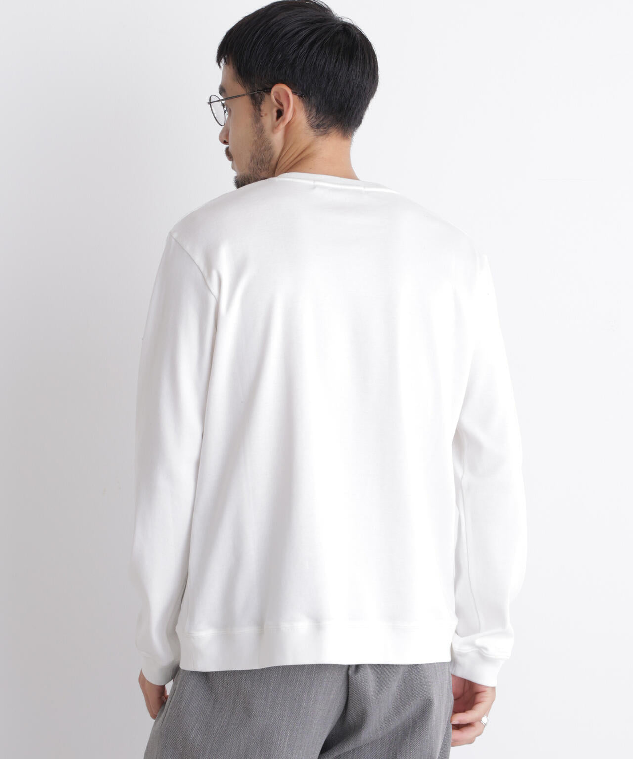「FORMAL JERSEY」クルーネックカットソー長袖 6686223204