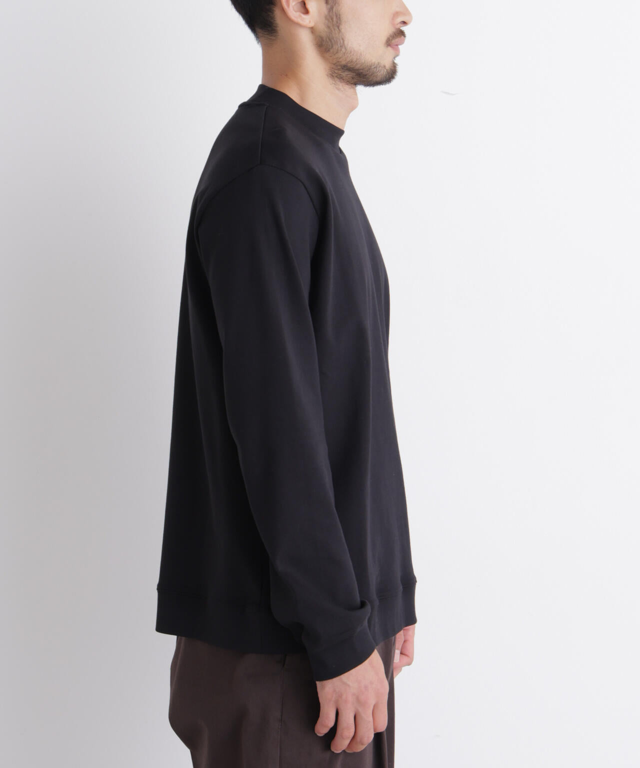 「FORMAL JERSEY」モックネックカットソー長袖 6686223205