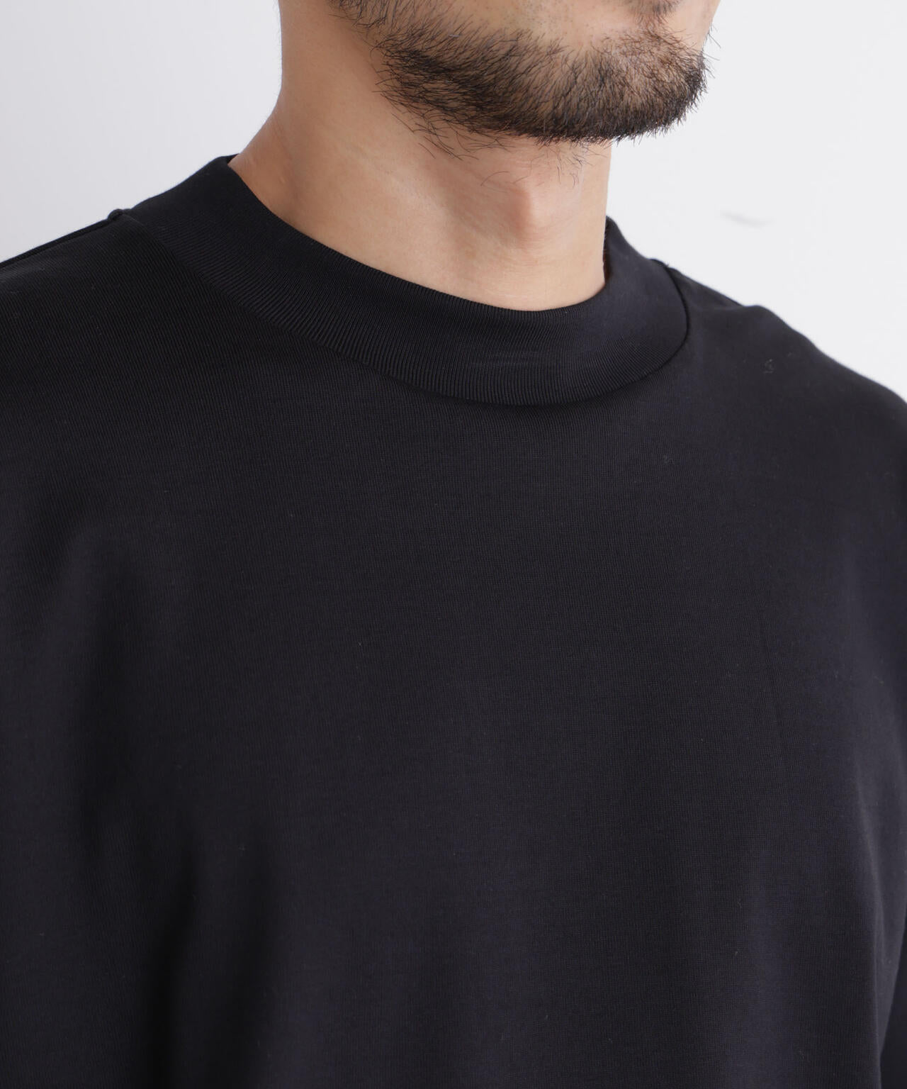 「FORMAL JERSEY」モックネックカットソー長袖 6686223205