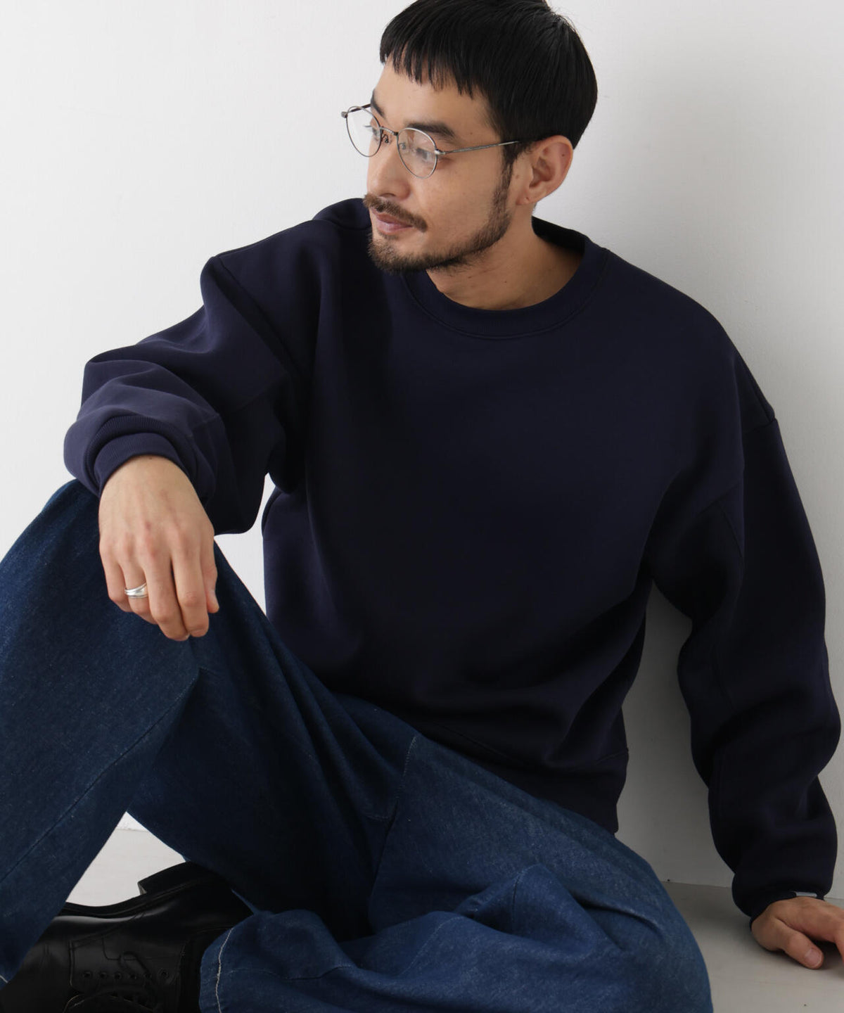 ｢PLAYFUL CODE｣ コアフリースクルーネックスウェット 6686223206