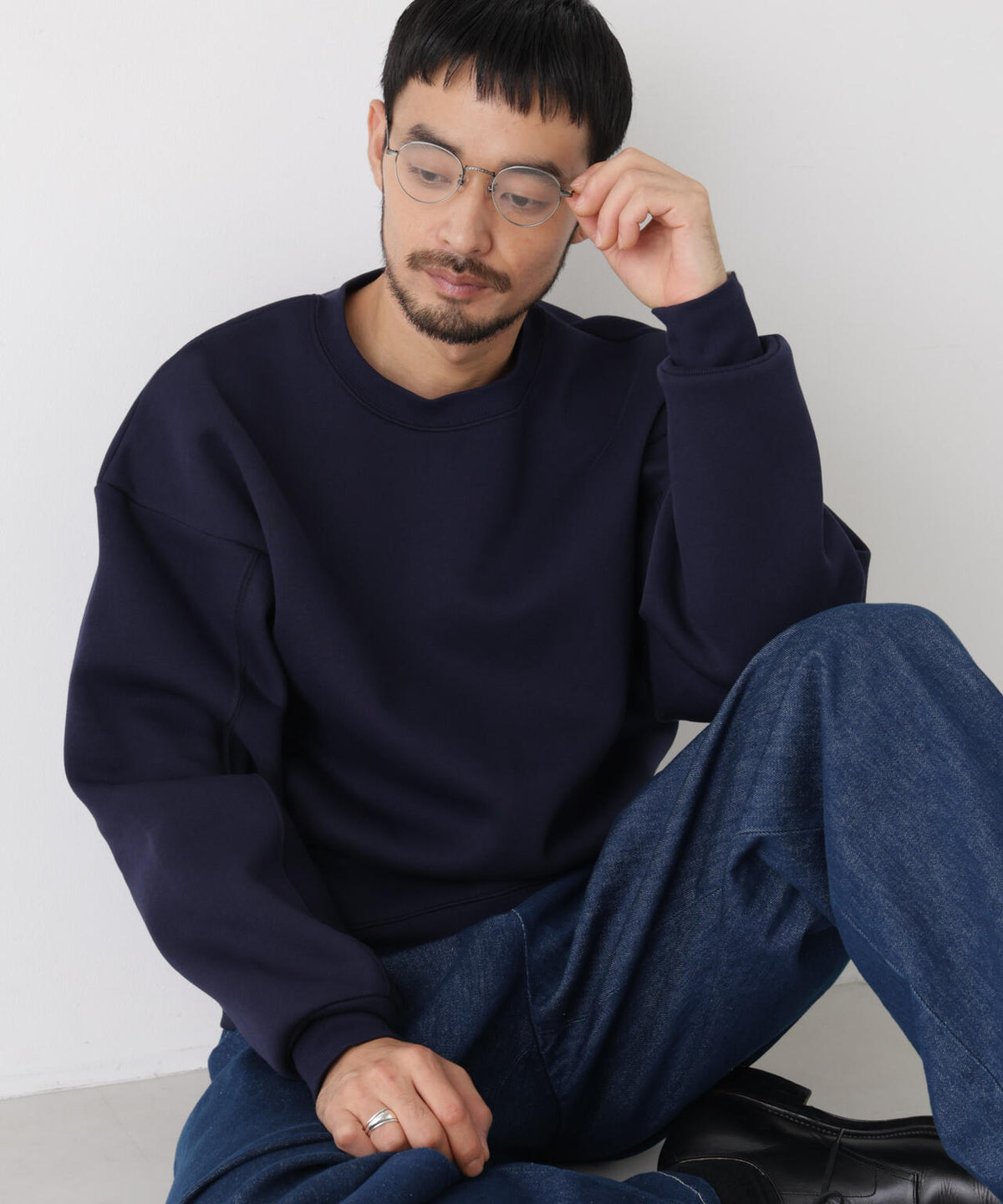 ｢PLAYFUL CODE｣ コアフリースクルーネックスウェット 6686223206