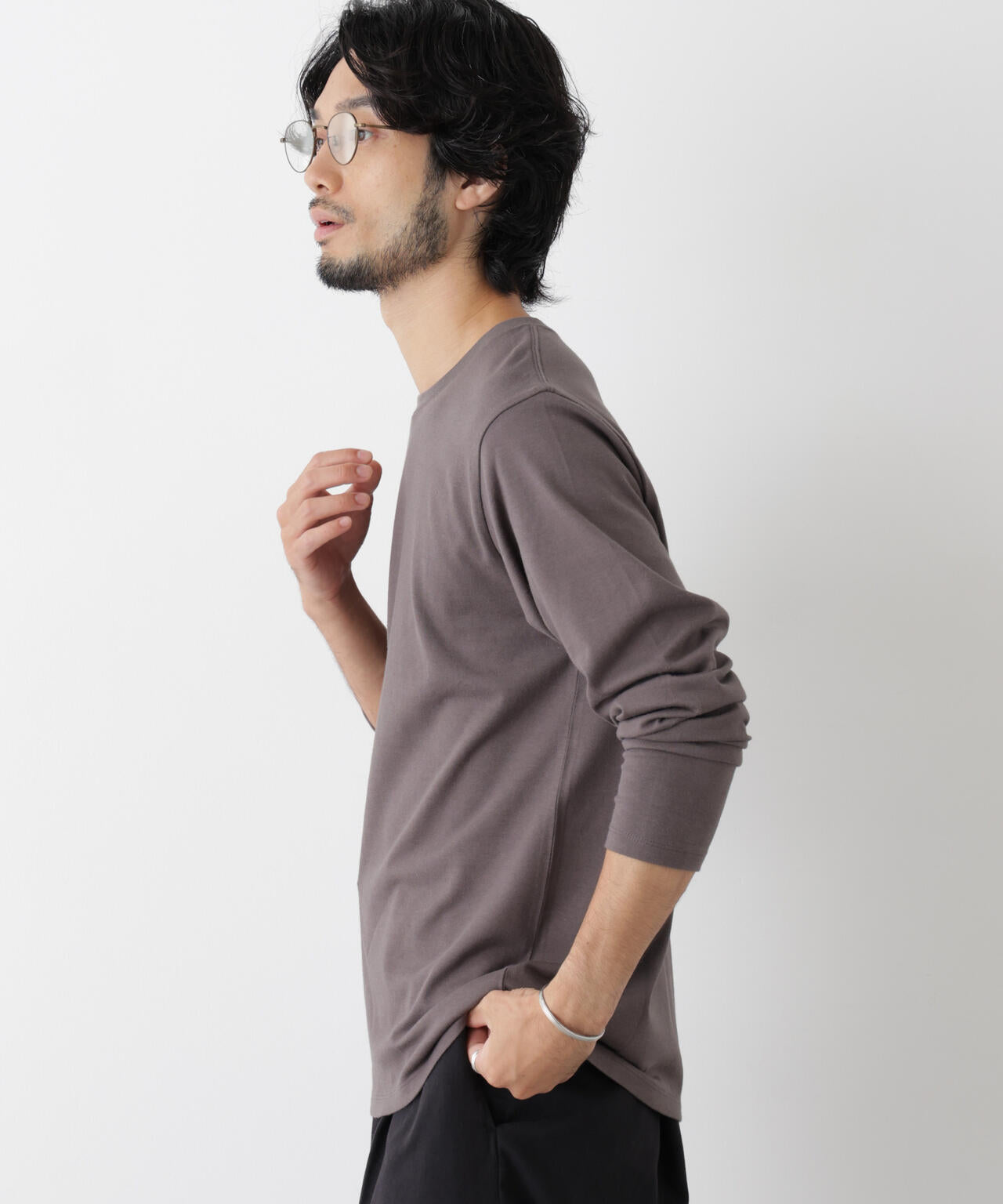 Anti Soaked(R) 汗染み防止 クルーネックTシャツ 6686223221