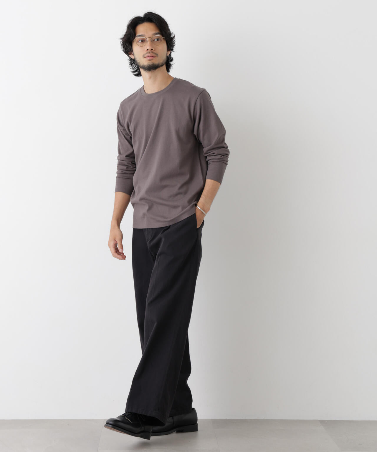 Anti Soaked(R) 汗染み防止 クルーネックTシャツ 6686223221