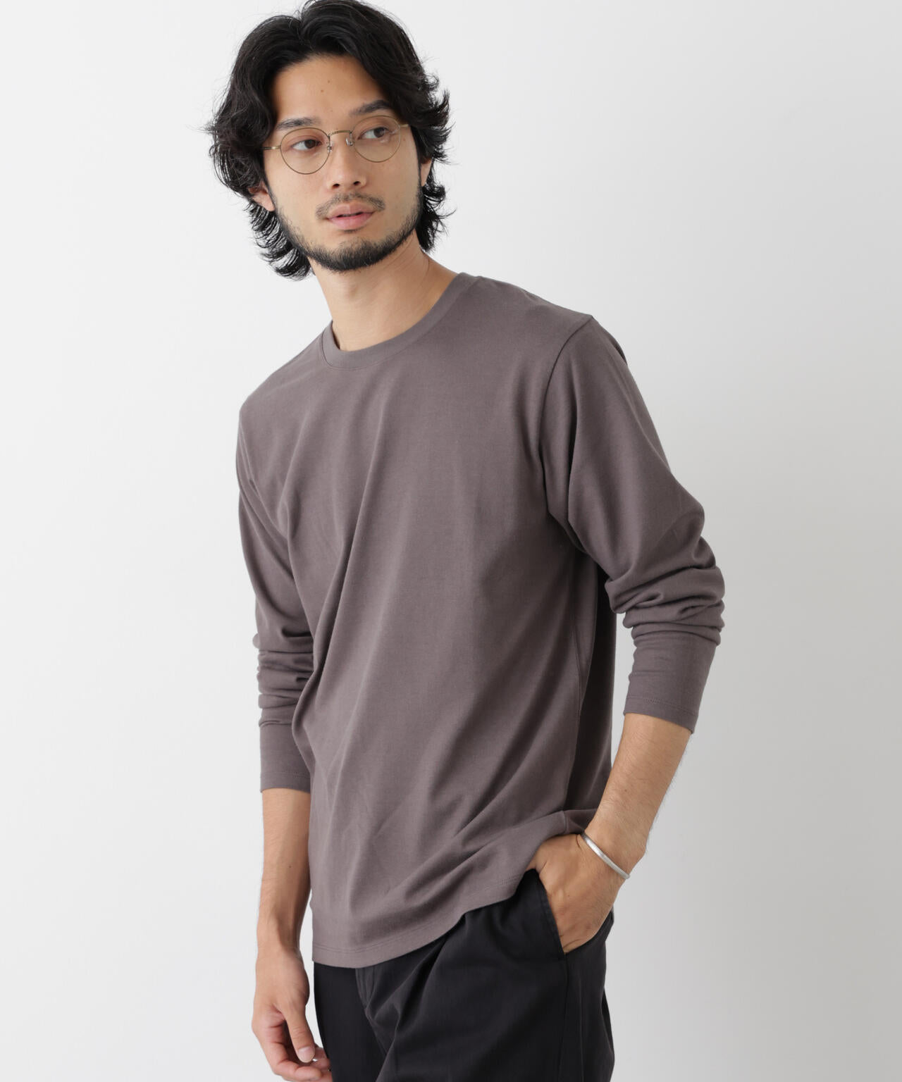 Anti Soaked(R) 汗染み防止 クルーネックTシャツ 6686223221