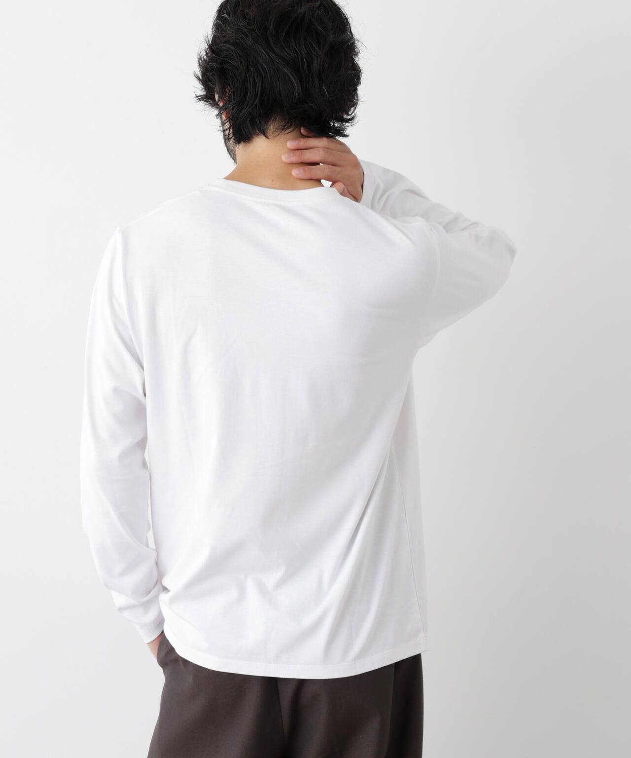 Anti Soaked(R) 汗染み防止 クルーネックTシャツ 6686223221