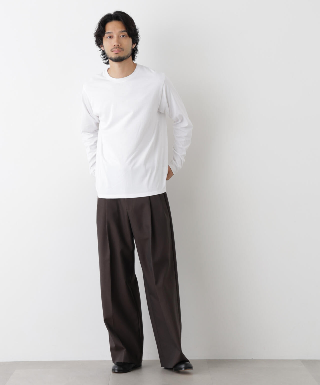 Anti Soaked(R) 汗染み防止 クルーネックTシャツ 6686223221