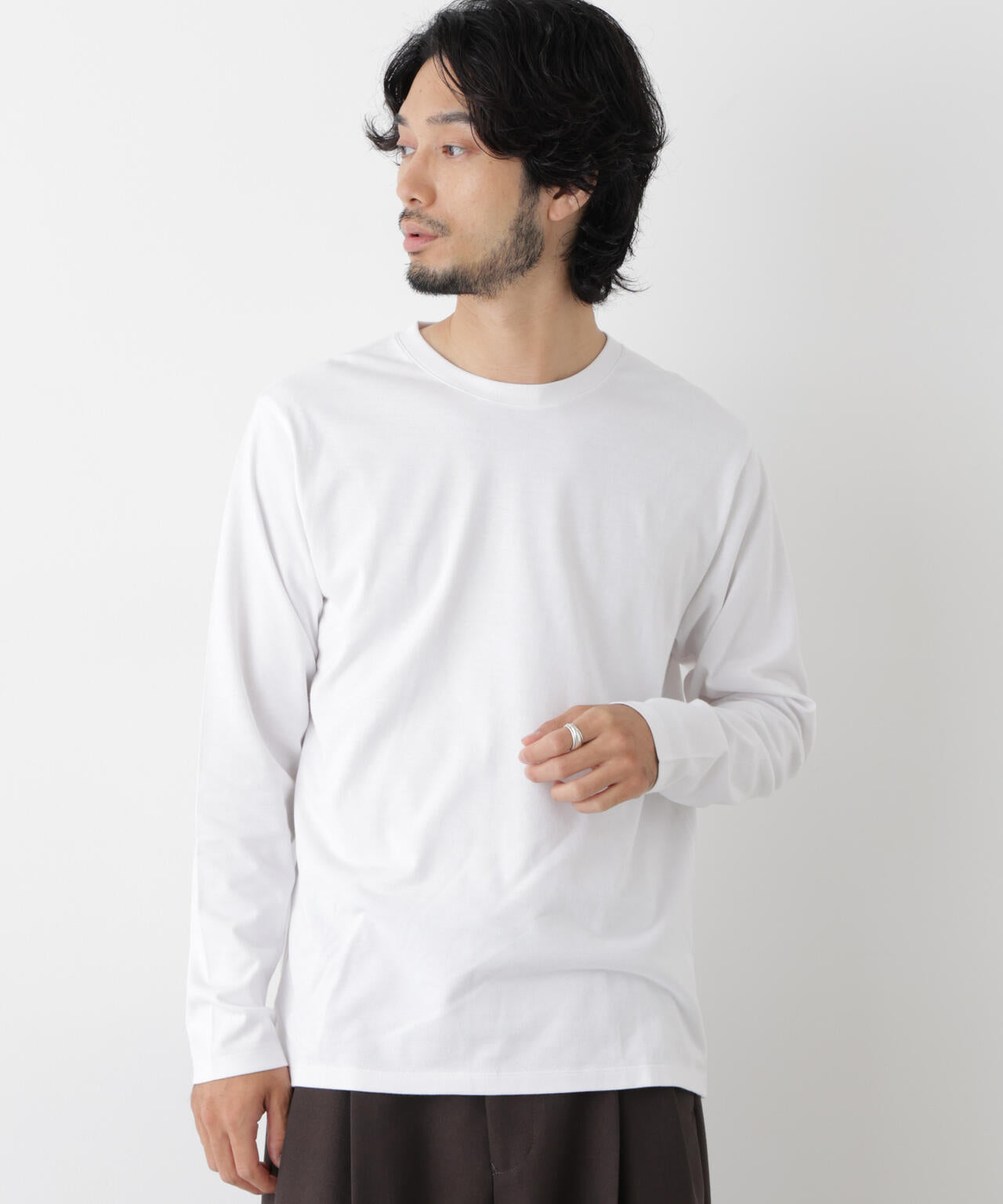 Anti Soaked(R) 汗染み防止 クルーネックTシャツ 6686223221