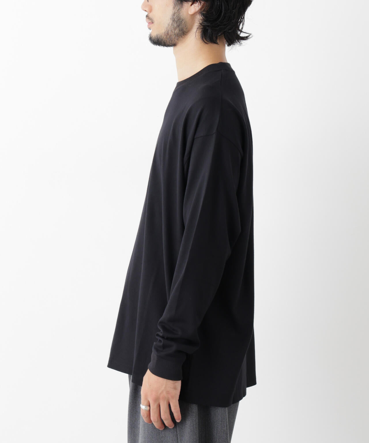 Anti Soaked(R)  汗染み防止 ビッグTシャツ 長袖 6686223222
