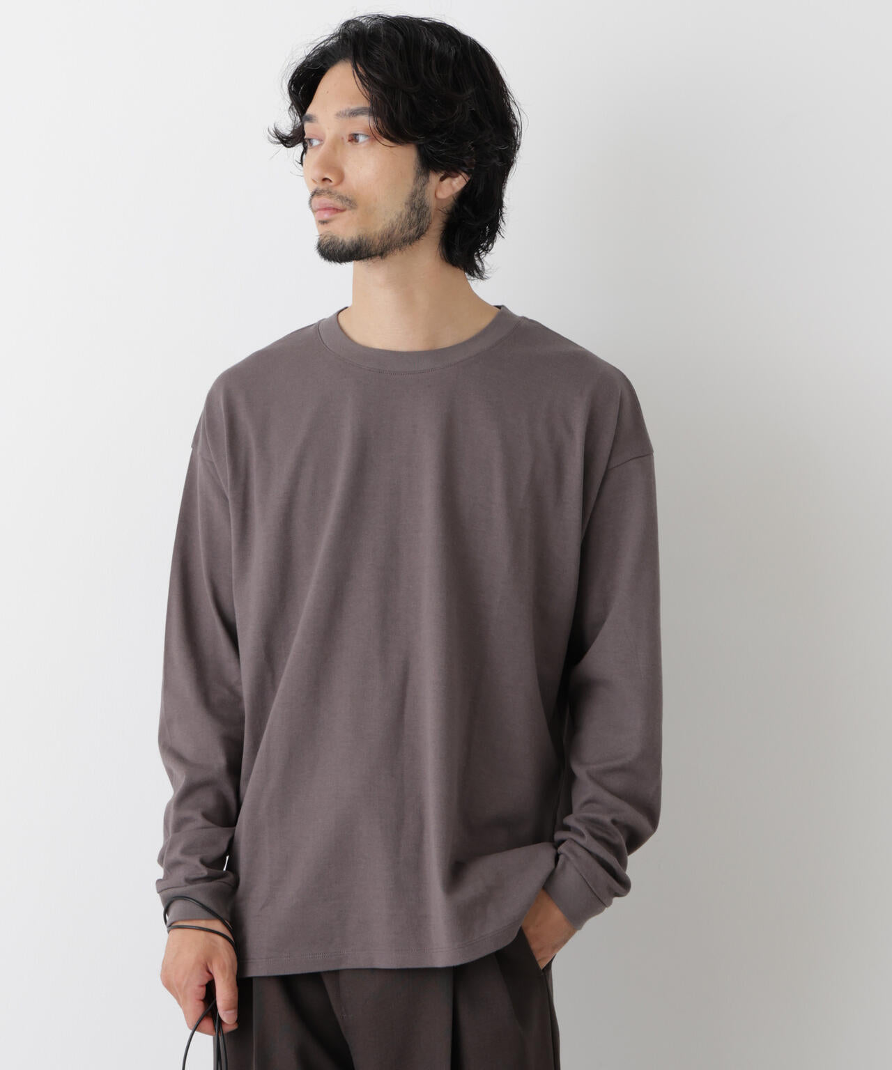 Anti Soaked(R)  汗染み防止 ビッグTシャツ 長袖 6686223222