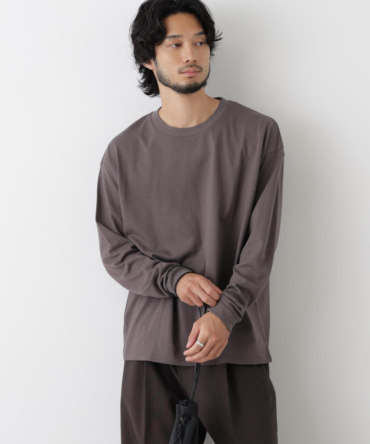 Anti Soaked(R)  汗染み防止 ビッグTシャツ 長袖 6686223222