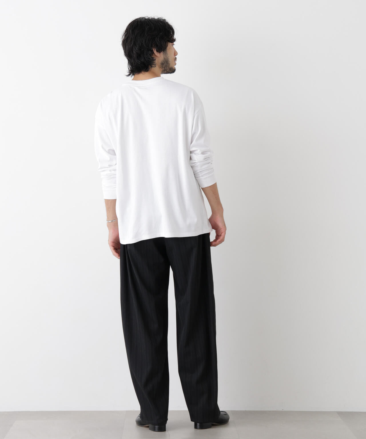 Anti Soaked(R)  汗染み防止 ビッグTシャツ 長袖 6686223222