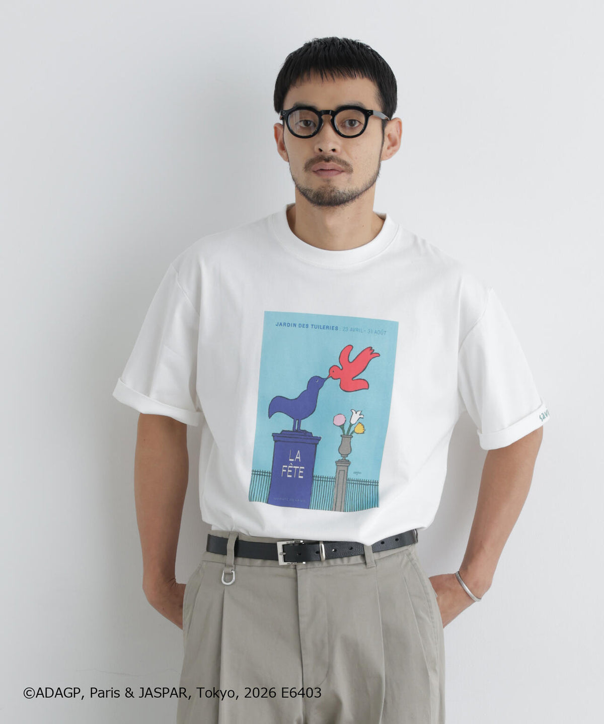 ｢OtoNANO｣×SAVIGNAC プリントTシャツ 6686224216