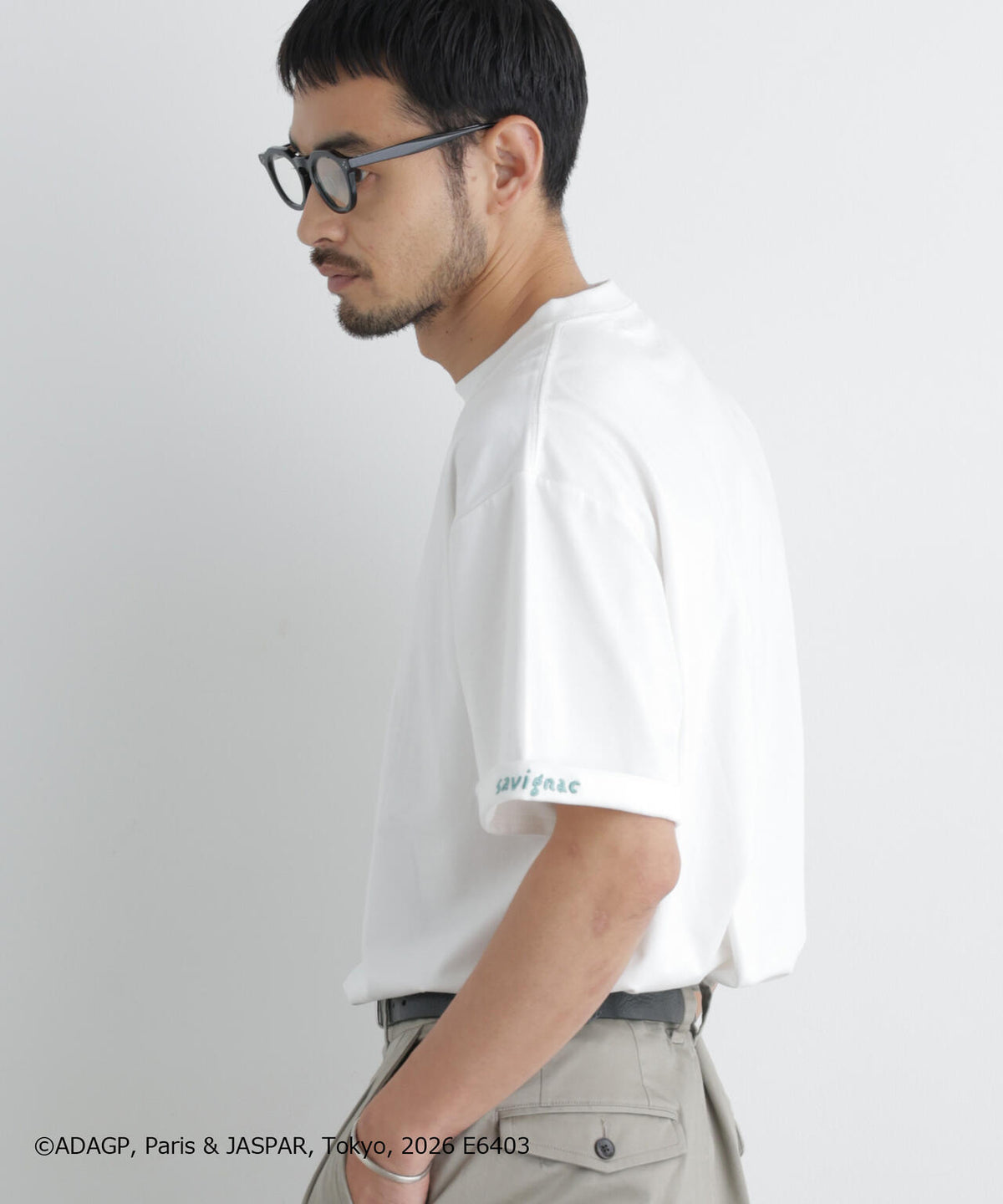｢OtoNANO｣×SAVIGNAC プリントTシャツ 6686224216