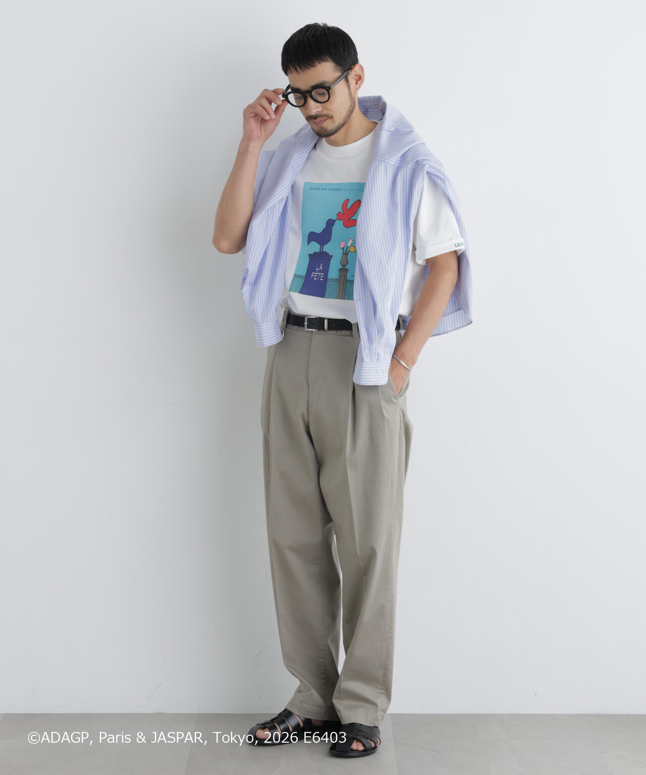 ｢OtoNANO｣×SAVIGNAC プリントTシャツ 6686224216