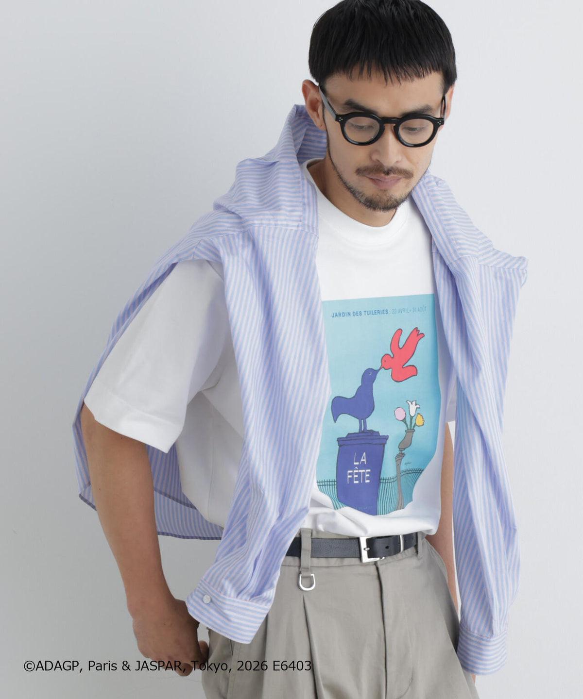 ｢OtoNANO｣×SAVIGNAC プリントTシャツ 6686224216
