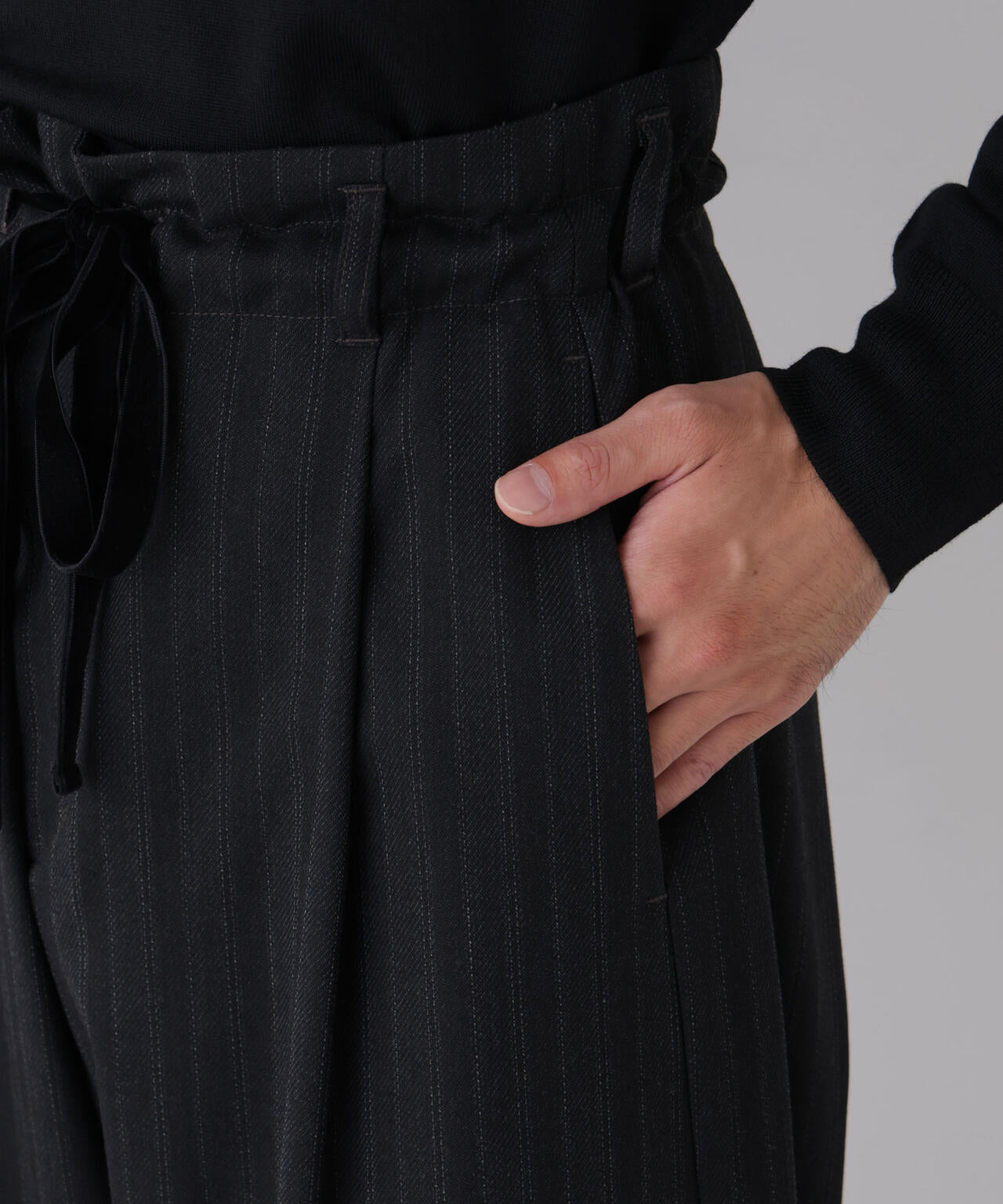 ｢DELEGANT｣ バレルレッグイージーパンツ（セットアップ可） 6686227209