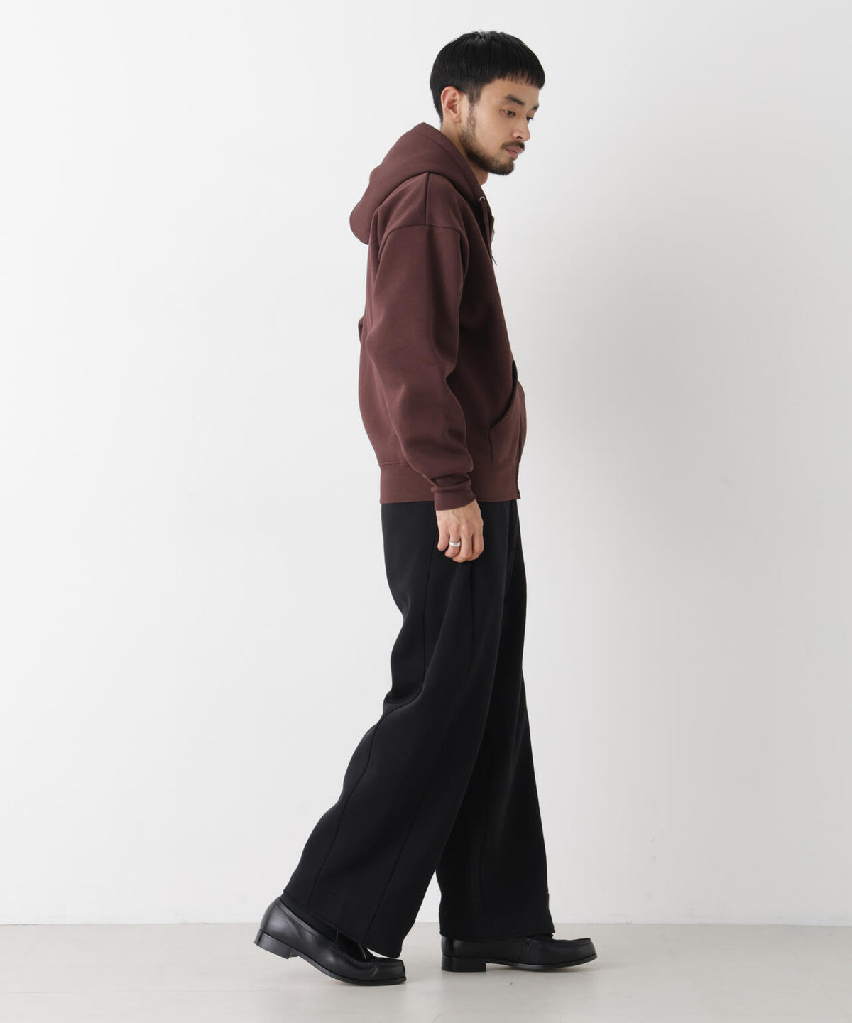 ｢PLAYFUL CODE｣ コアフリース裏起毛ストレートパンツ 6686227210