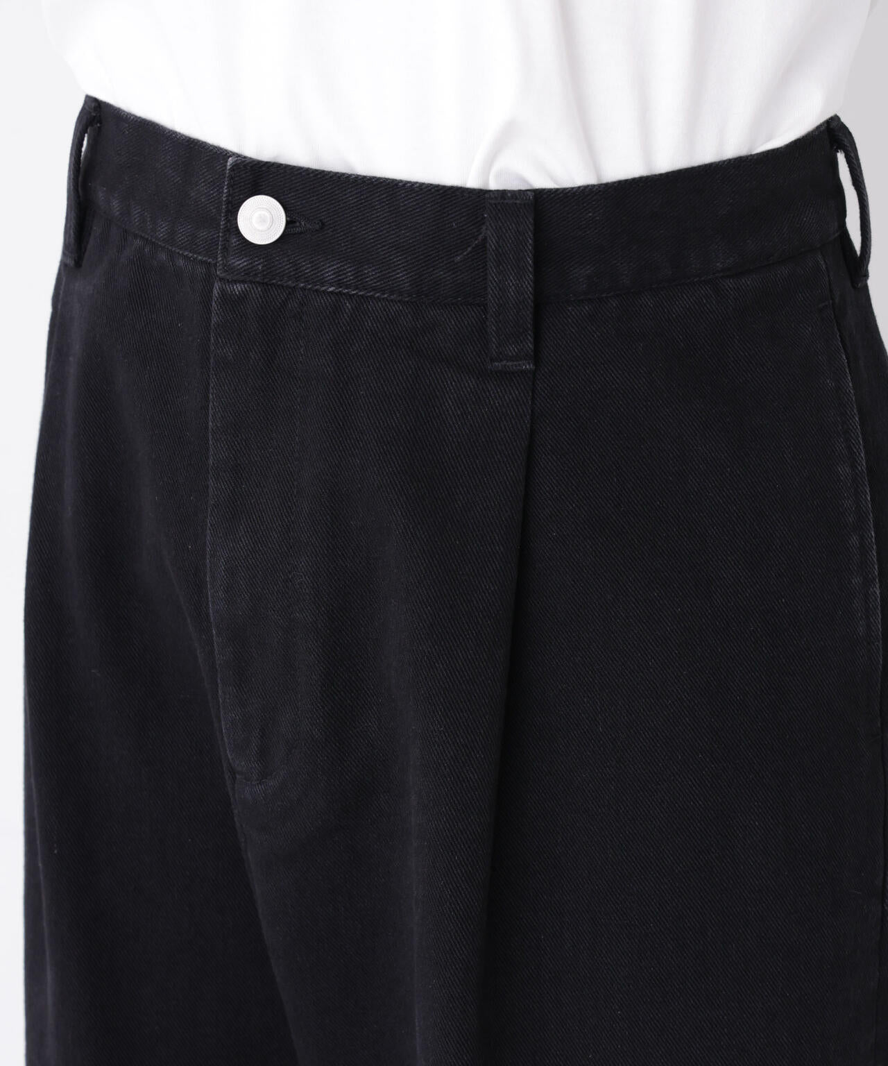 「OtoNANO」大人のワイドデニムパンツ 6686227212