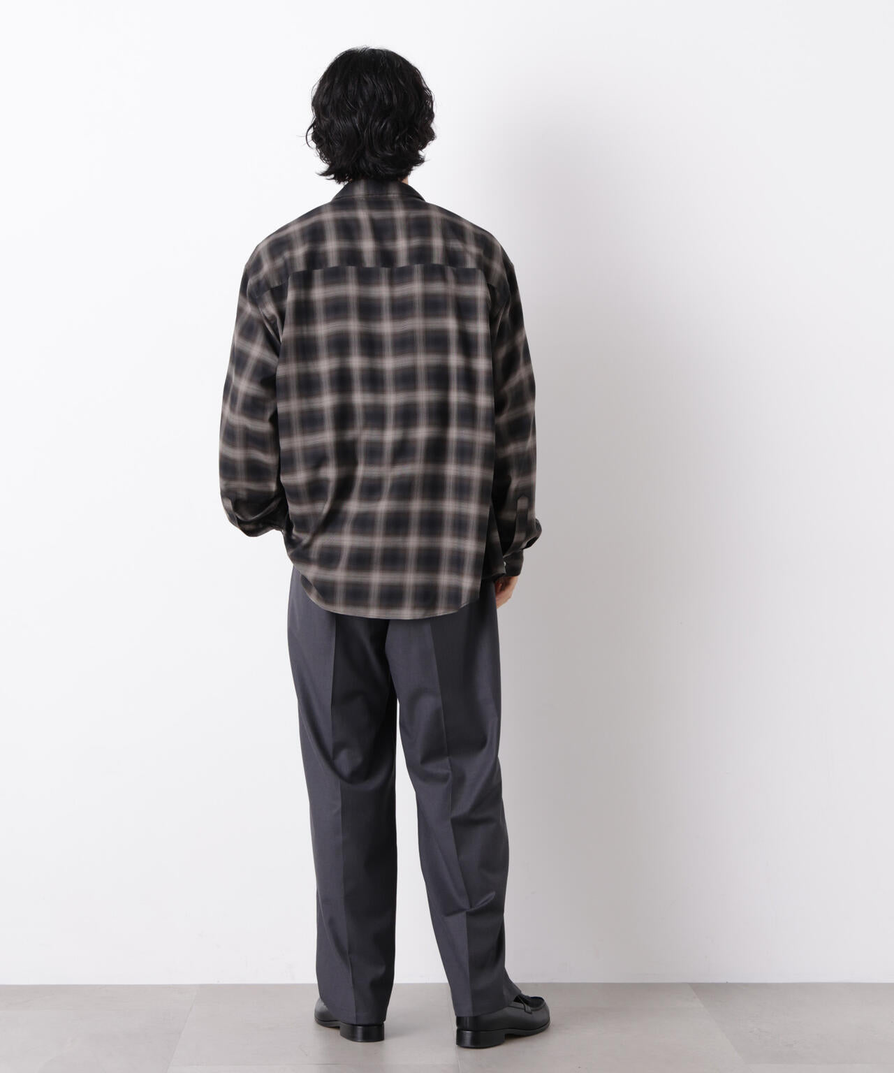 ｢OtoNANO｣大人のワイドパンツ TRクリアツイルワイドイージーパンツ 6686227213