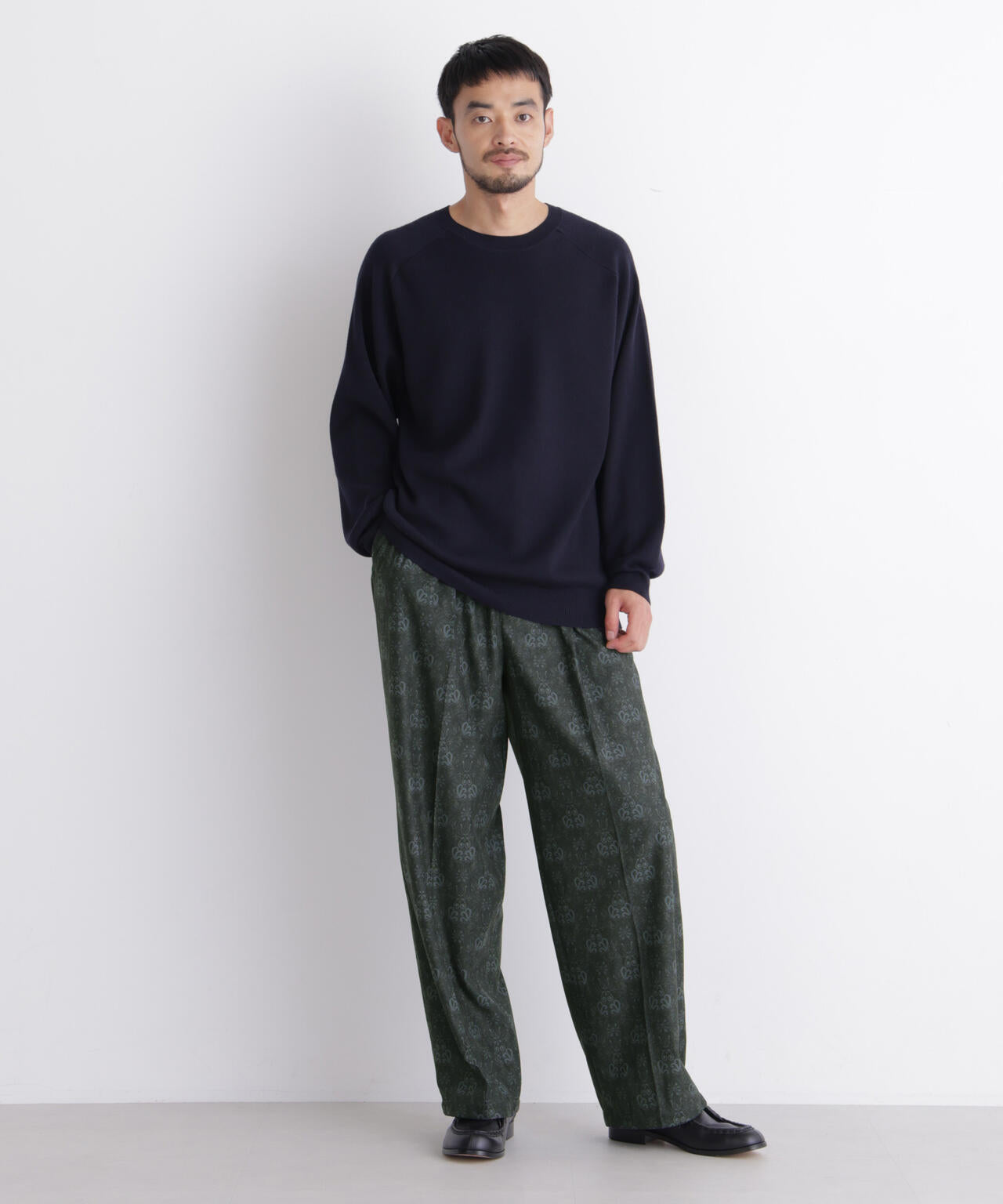 「OtoNANO」×masoret  1タックトラウザーズ 6686227216