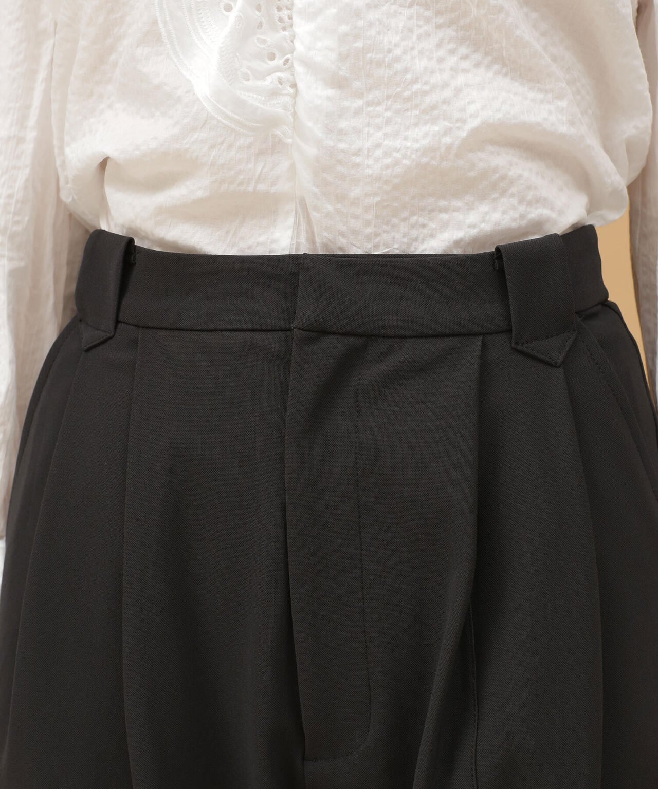 LB.03/センタープレスフロントスリットパンツ 6692127329