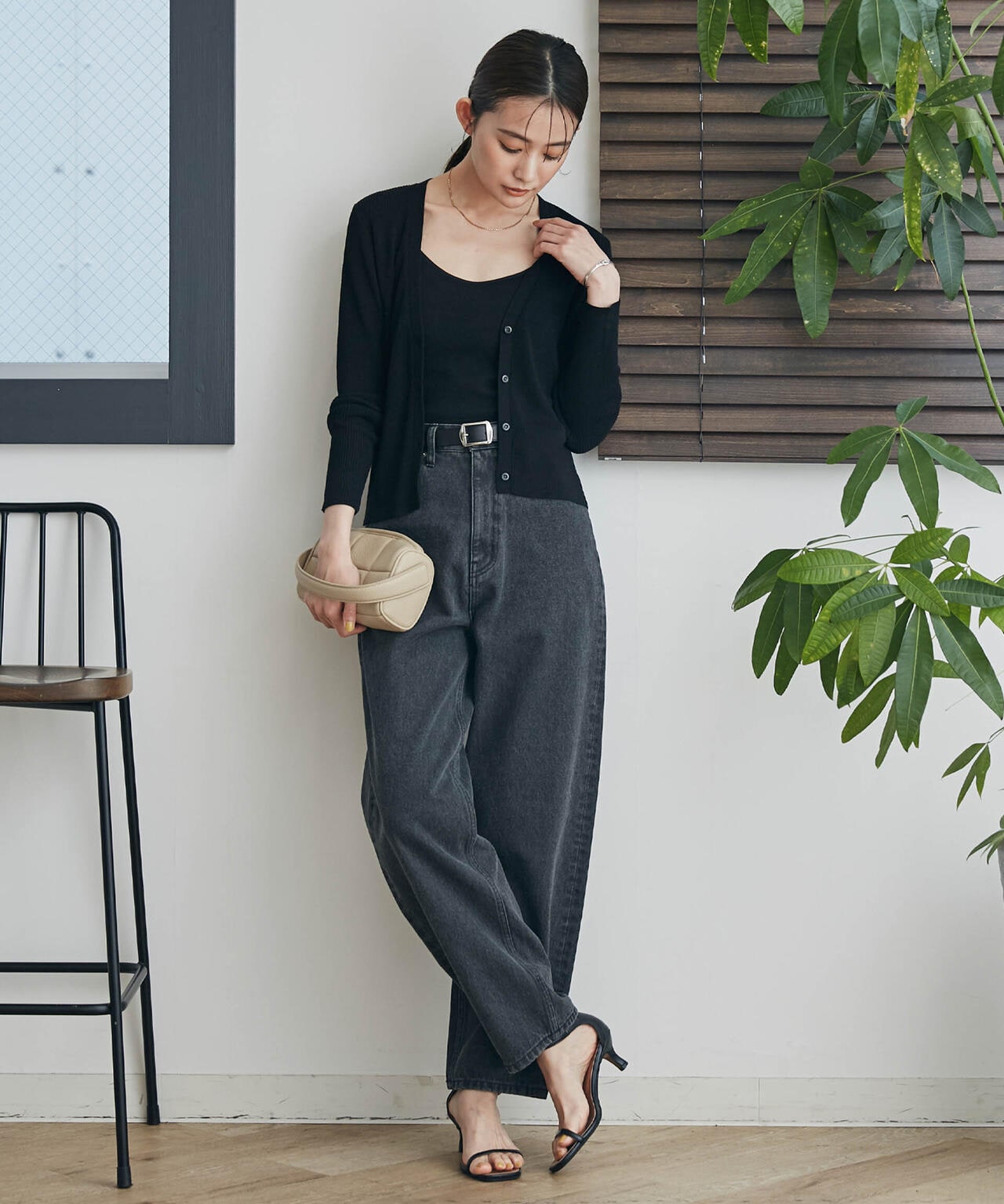 LB.03/Repurコンパクトニットカーディガン 6693122096